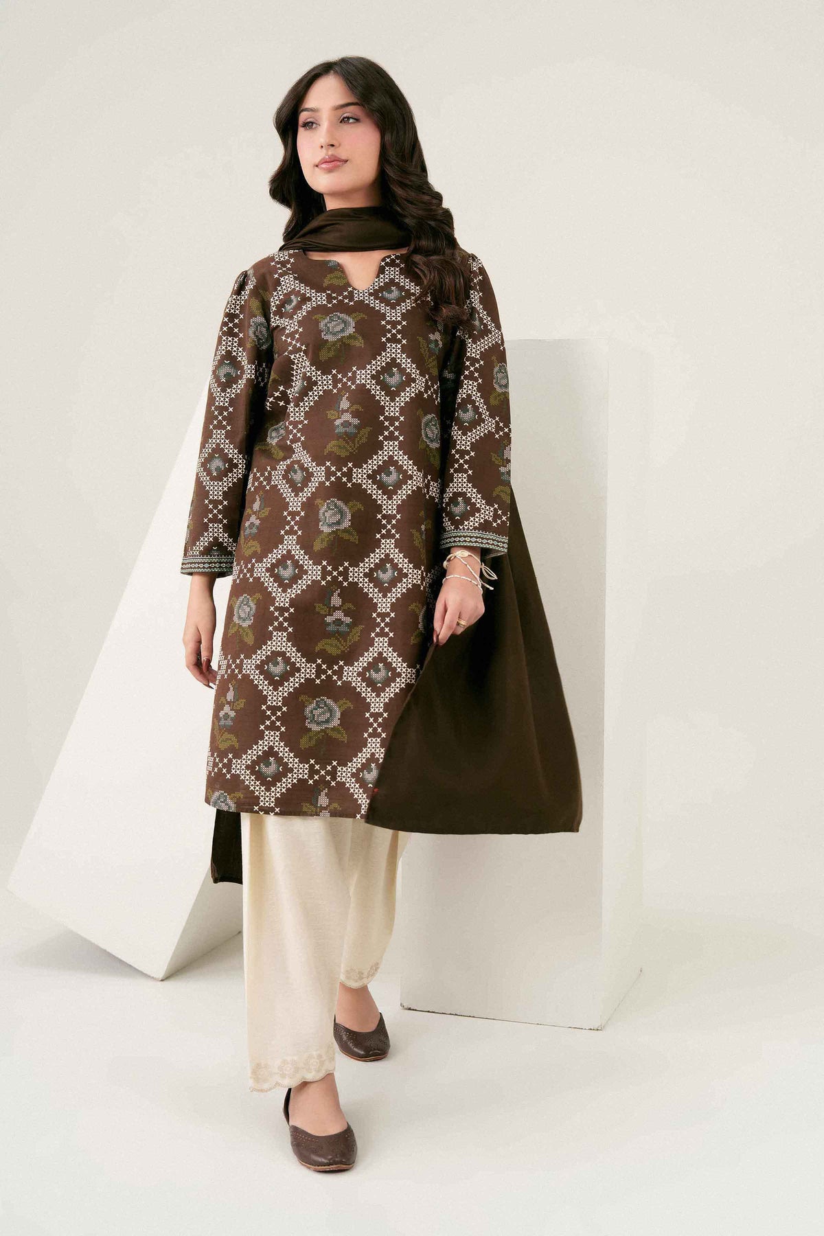 2 Piece - Printed Suit - ST2SD-PRET26WV2-2 for Women - Pret Collection | Nishat | Shop Online