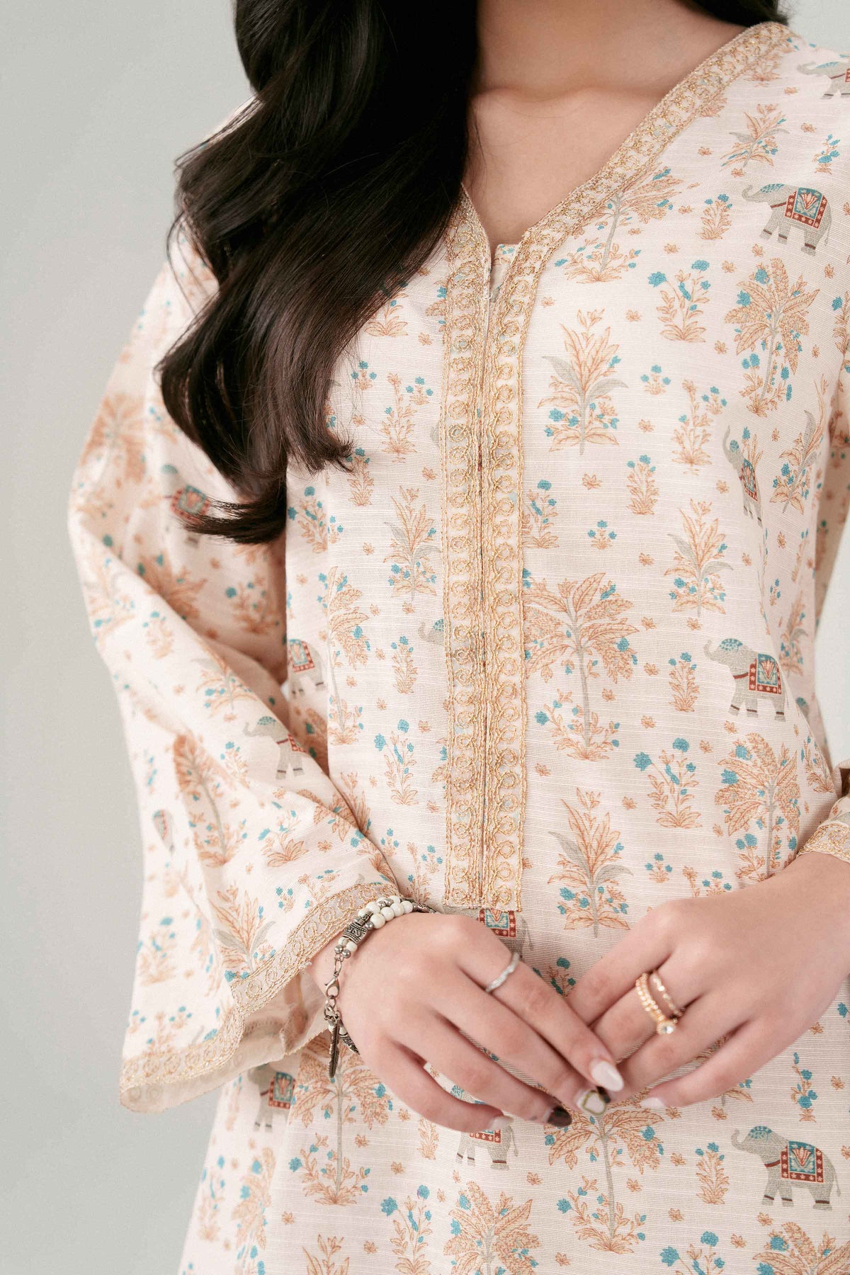 2 PIECE - PRINTED EMBROIDERED SUIT - ST2SDE-PRET26WV2-1 for Women - Pret Collection | Nishat | Shop Online
