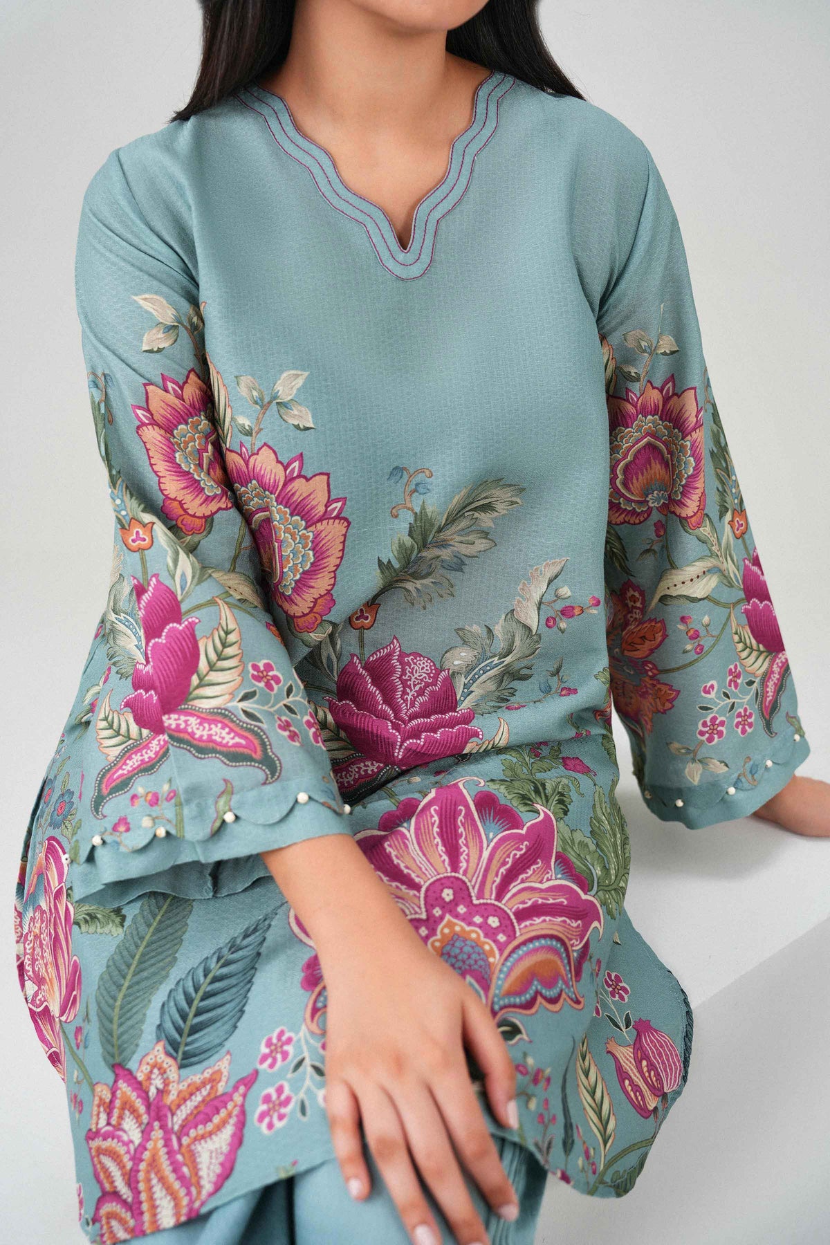 2 Piece - Printed Suit - ST2ST-PRET26WV1-4 for Women - Pret Collection | Nishat | Shop Online