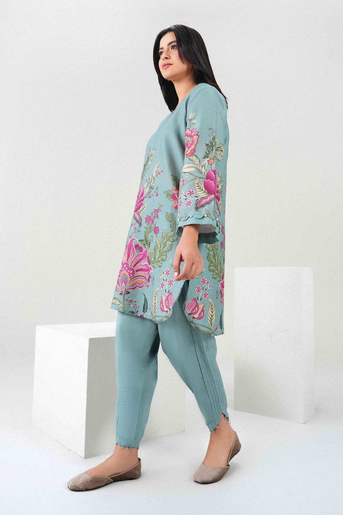 2 Piece - Printed Suit - ST2ST-PRET26WV1-4 for Women - Pret Collection | Nishat | Shop Online