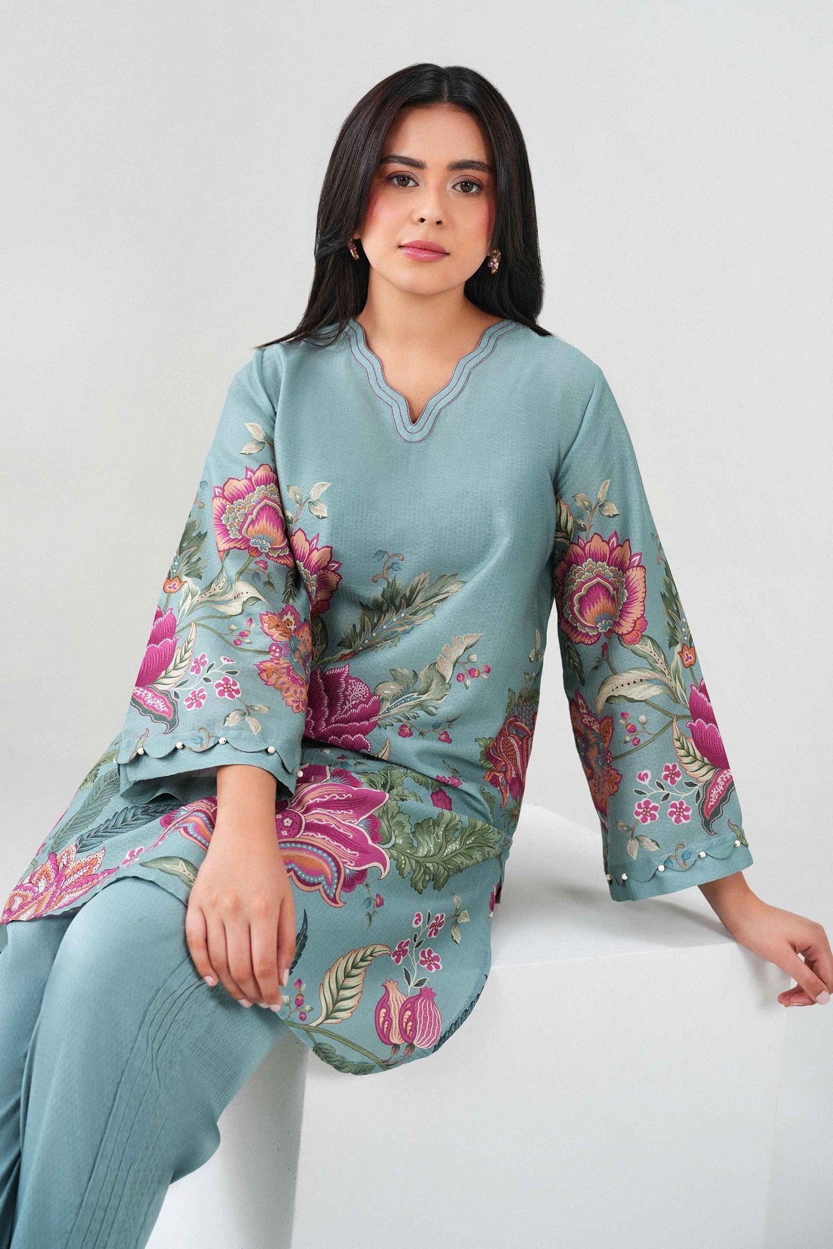 2 Piece - Printed Suit - ST2ST-PRET26WV1-4 for Women - Pret Collection | Nishat | Shop Online