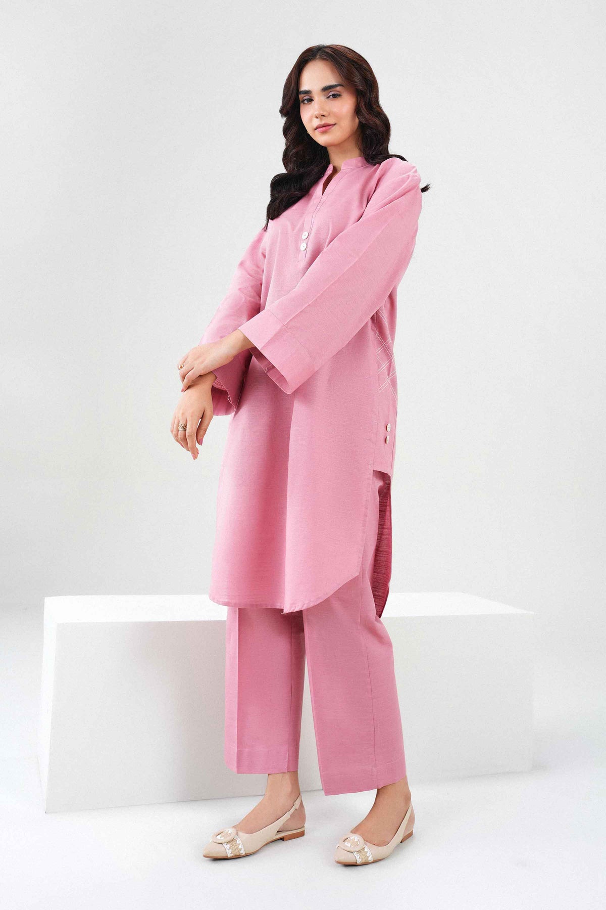 2 Piece - Solid Suit - ST2ST-PRET26WV2-11 for Women - Pret Collection | Nishat | Shop Online