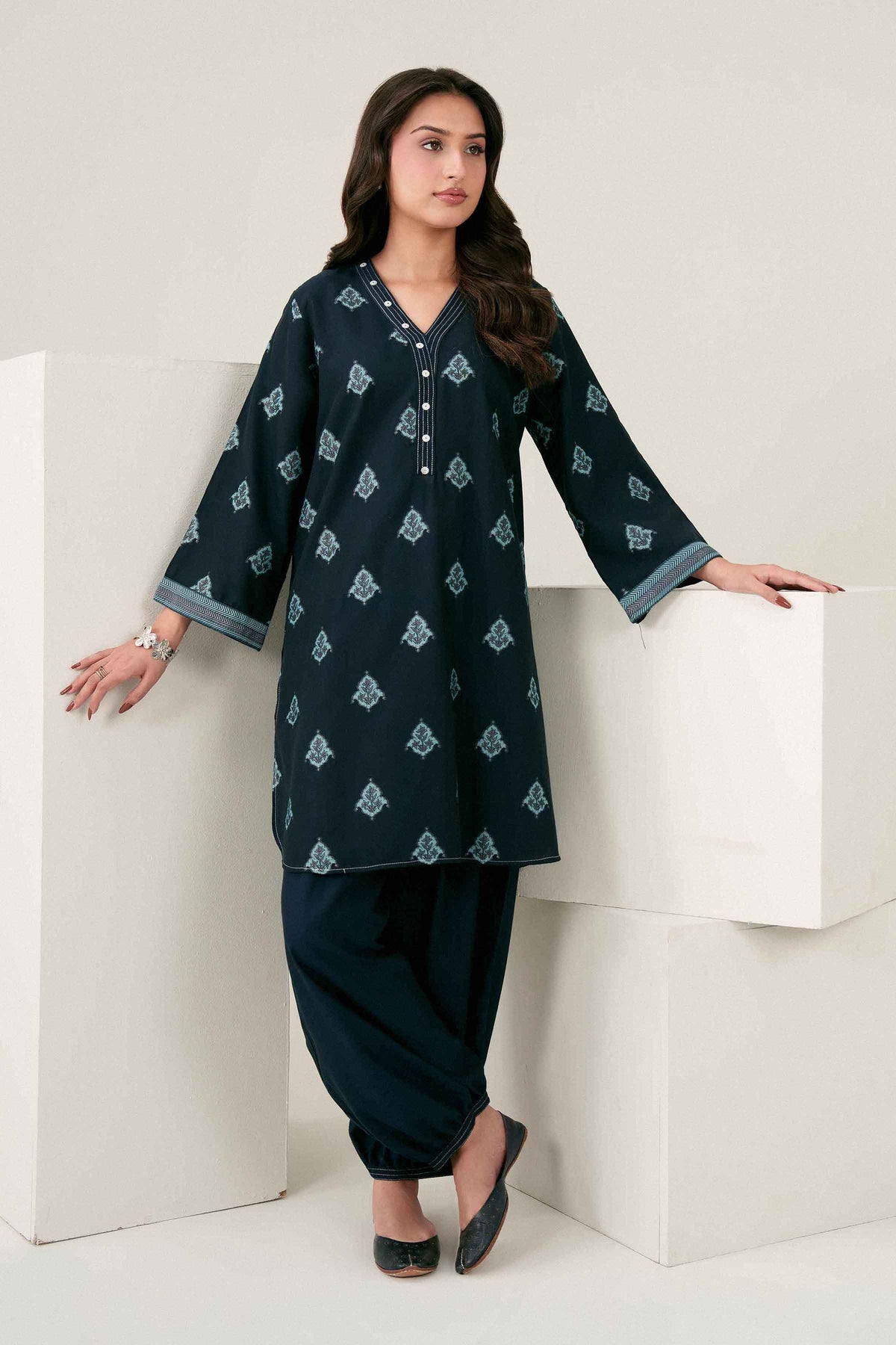 2 Piece - Printed Suit - ST2ST-PRET26WV2-26 for Women - Pret Collection | Nishat | Shop Online
