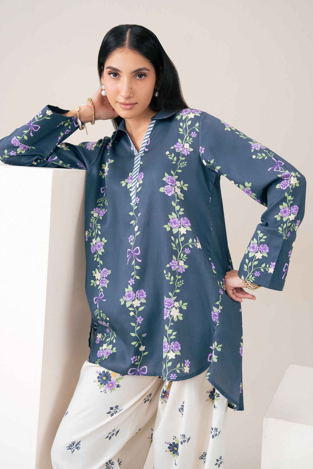 2 PIECE - PRINTED SUIT - ST2ST-PRET26WV3-16 for Women - Pret Collection | Nishat | Shop Online