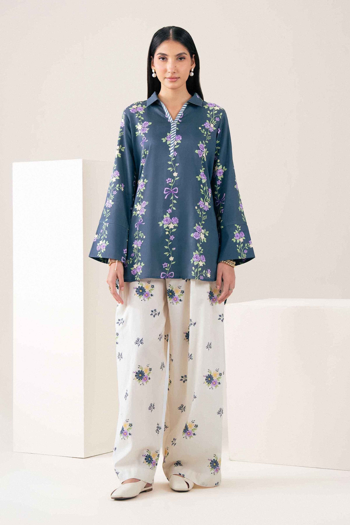 2 PIECE - PRINTED SUIT - ST2ST-PRET26WV3-16 for Women - Pret Collection | Nishat | Shop Online