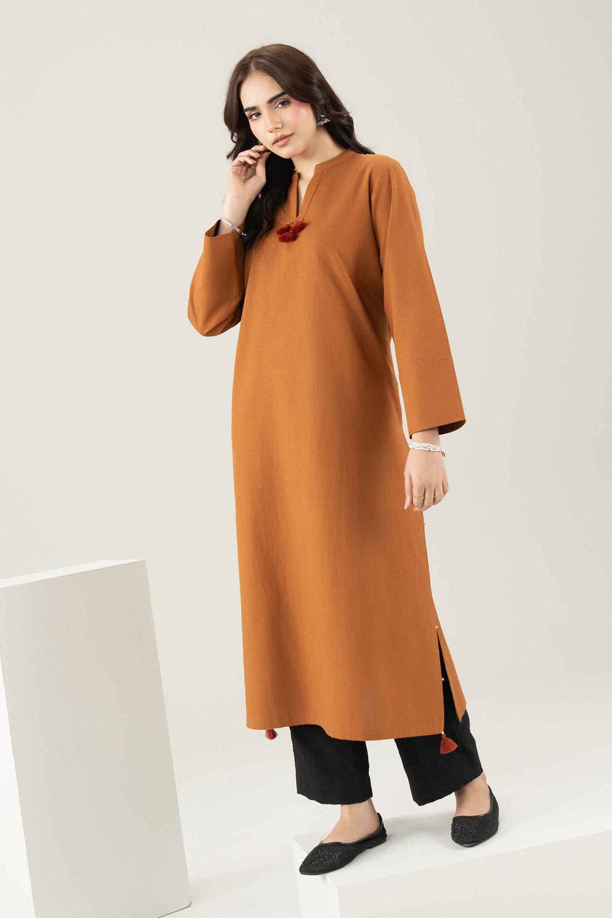 Solid Shirt - ST2ST-PRET26WV3-5 for Women - Pret Collection | Nishat | Shop Online