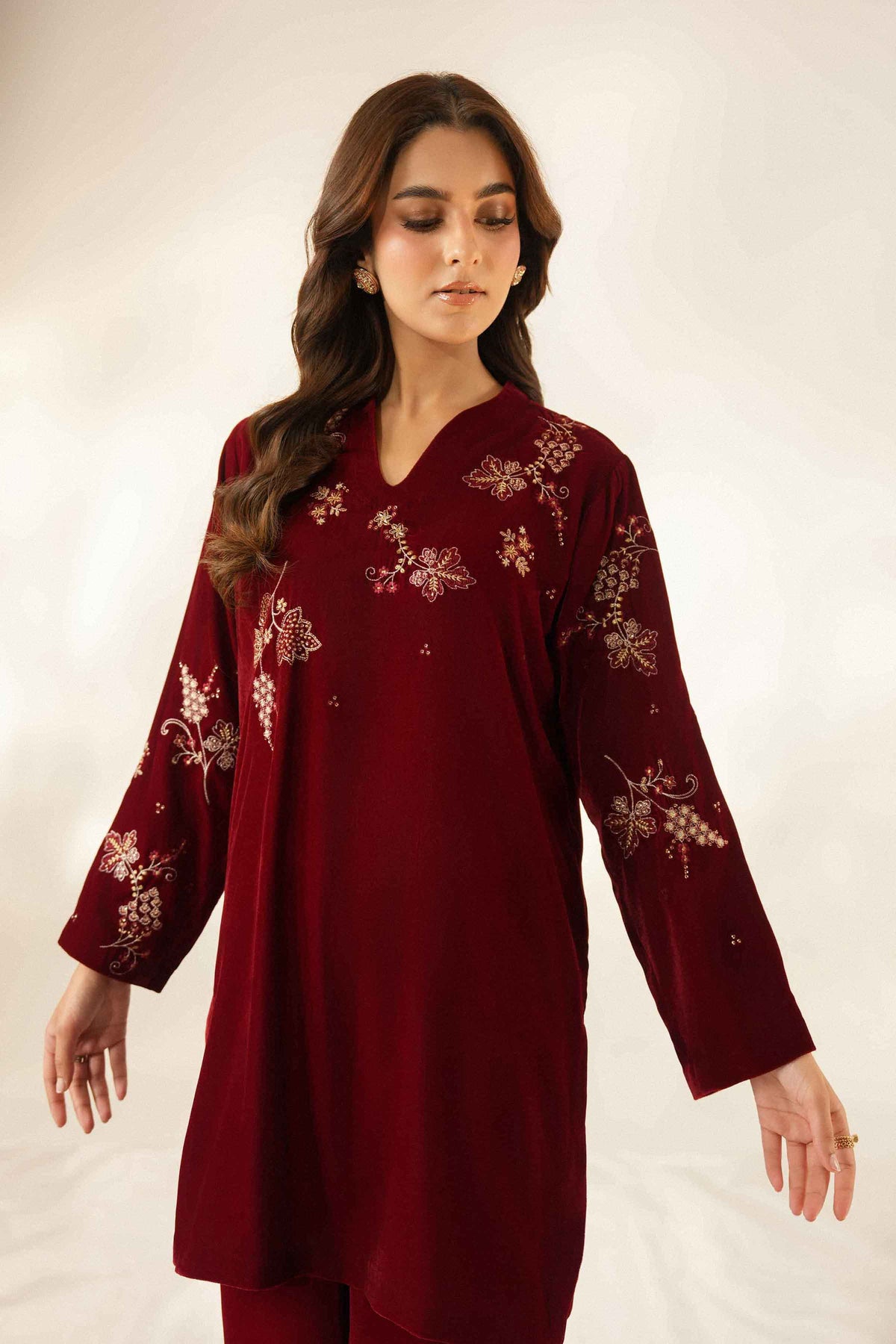 2 Piece - Embroidered Loungewear - ST2STE-LNG26WV2-1 for Women - Pret Collection | Nishat | Shop Online