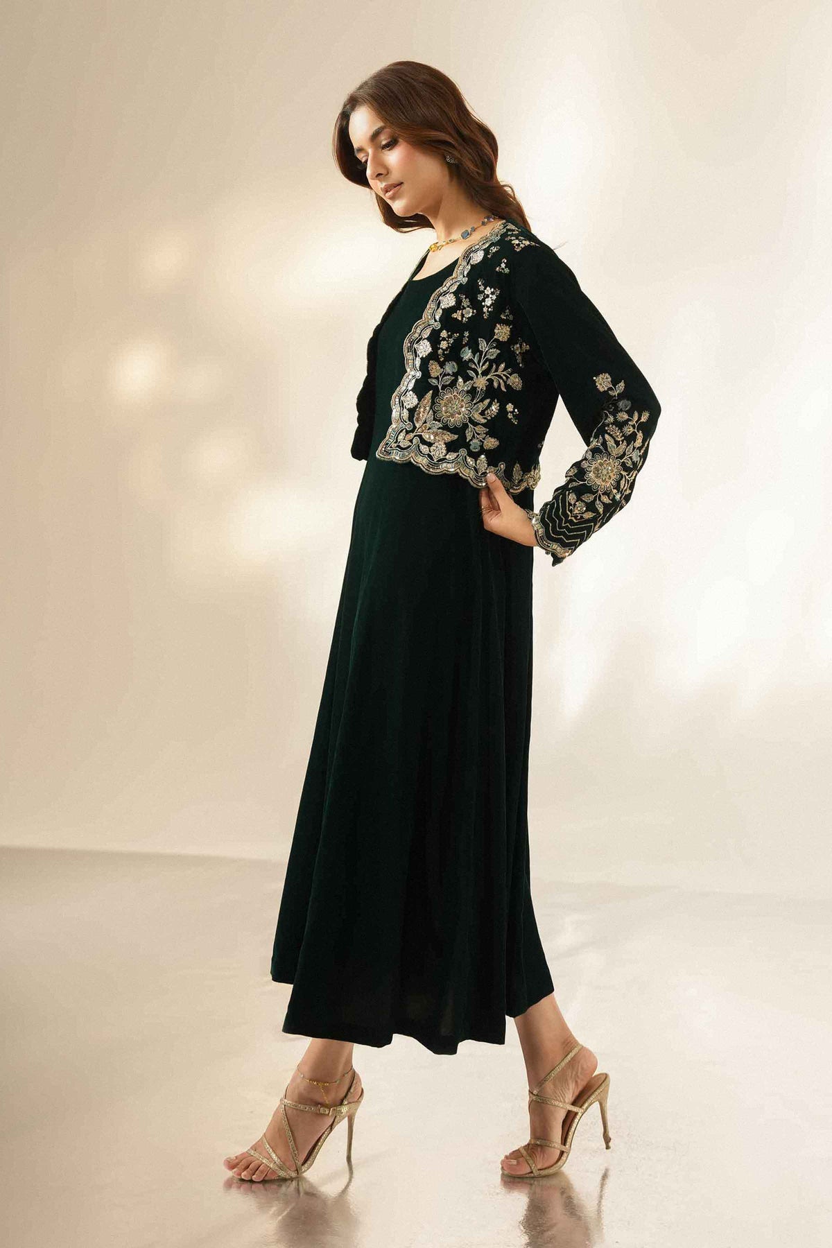 2 Piece - Embroidered Suit - ST2STE-LUXE26WV1-13 for Women - Pret Collection | Nishat | Shop Online