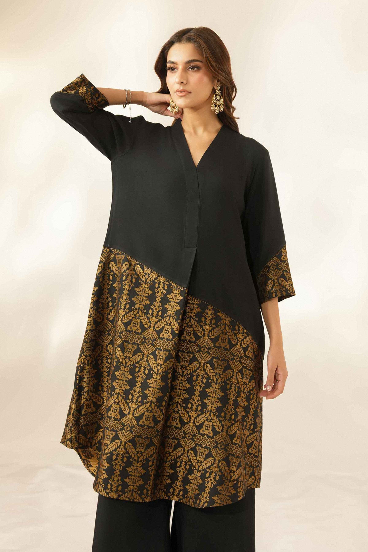 2 Piece - Solid Suit - ST2STE-LUXE26WV1-22 for Women - Pret Collection | Nishat | Shop Online