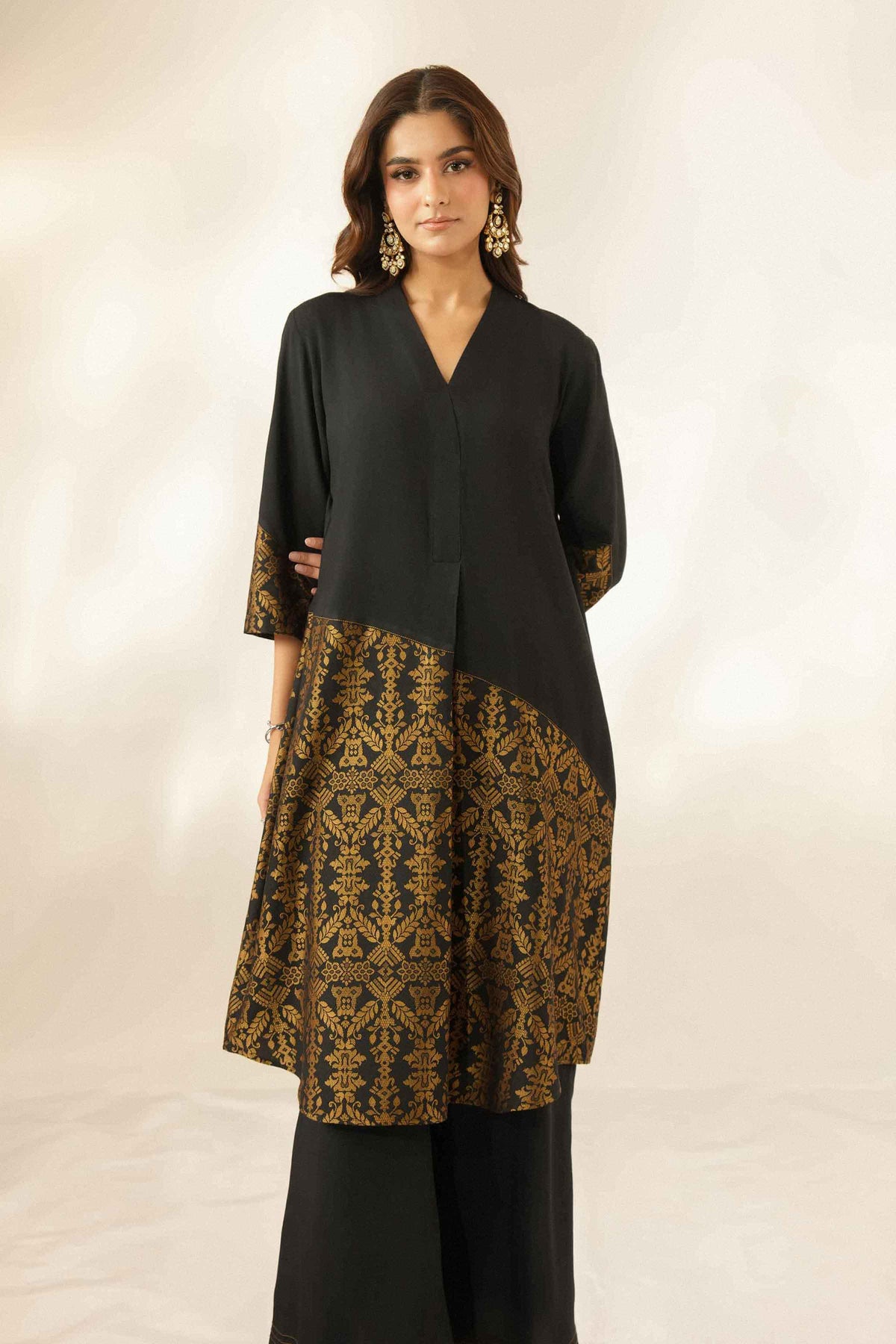 2 Piece - Solid Suit - ST2STE-LUXE26WV1-22 for Women - Pret Collection | Nishat | Shop Online