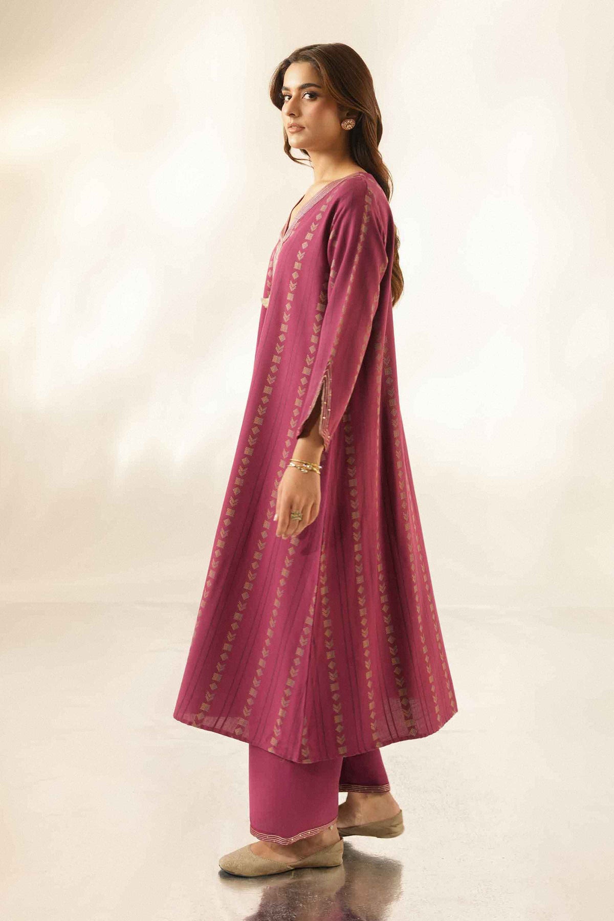 2 Piece - Embroidered Suit - ST2STE-LUXE26WV1-24 for Women - Pret Collection | Nishat | Shop Online