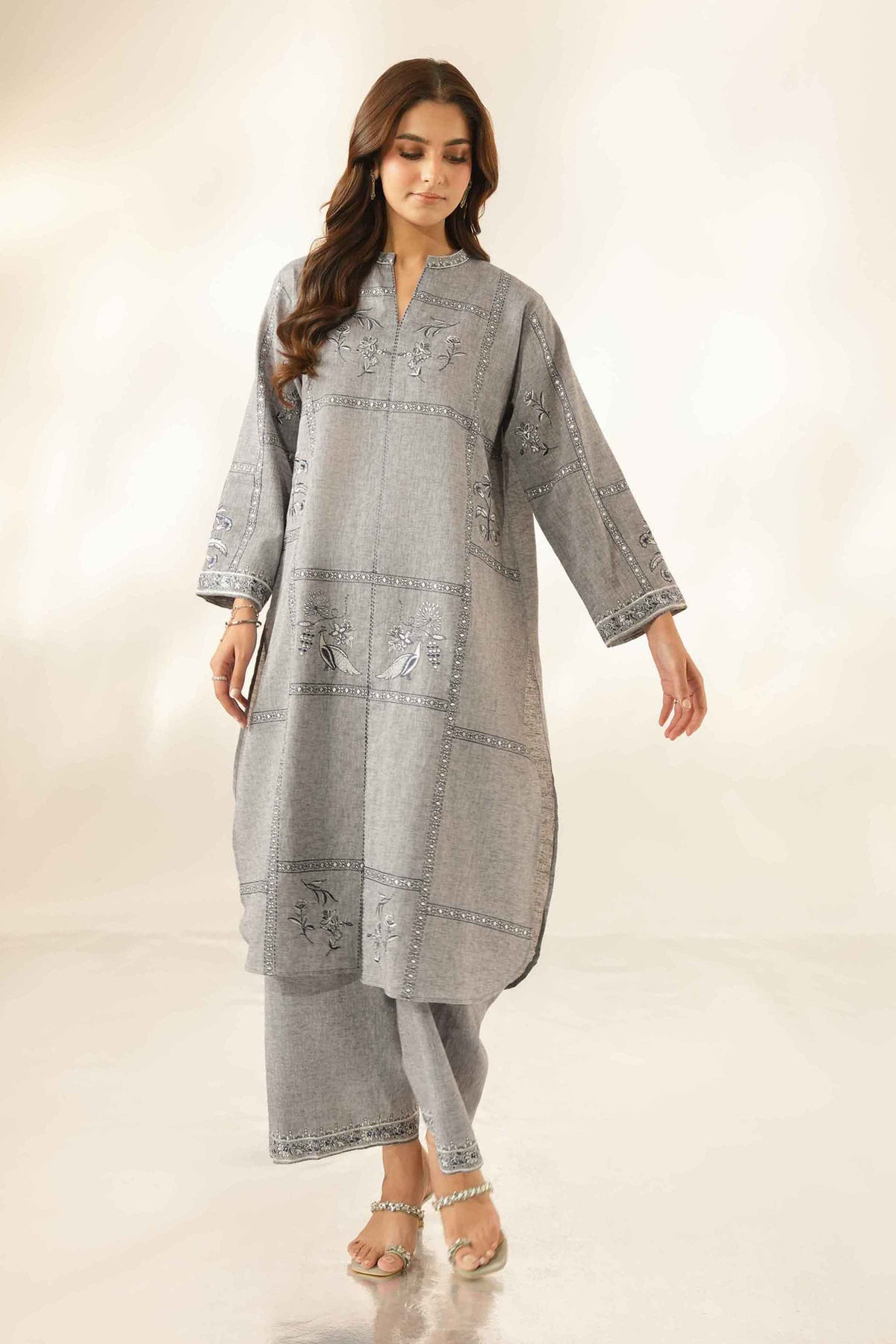 2 Piece - Embroidered Suit - ST2STE-LUXE26WV1-26 for Women - Pret Collection | Nishat | Shop Online