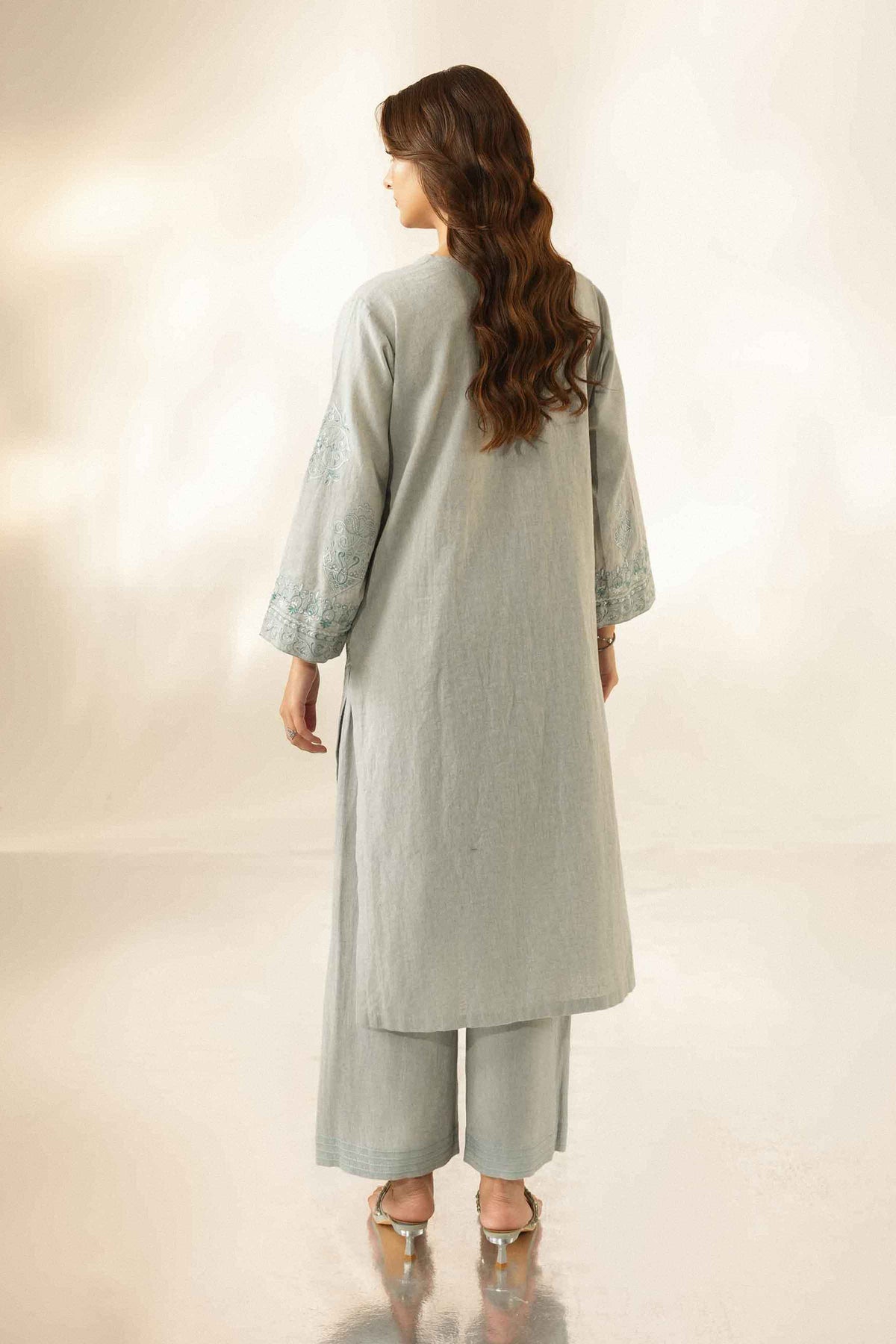 2 Piece - Embroidered Suit - ST2STE-LUXE26WV1-29 for Women - Pret Collection | Nishat | Shop Online