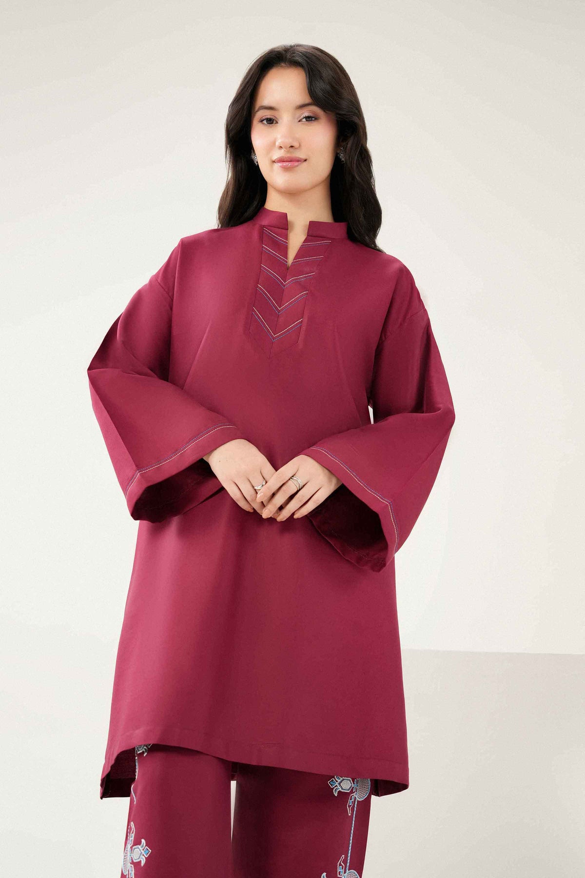 2 Piece - Embroidered Suit - ST2STE-PRET26WV1-10 for Women - Pret Collection | Nishat | Shop Online