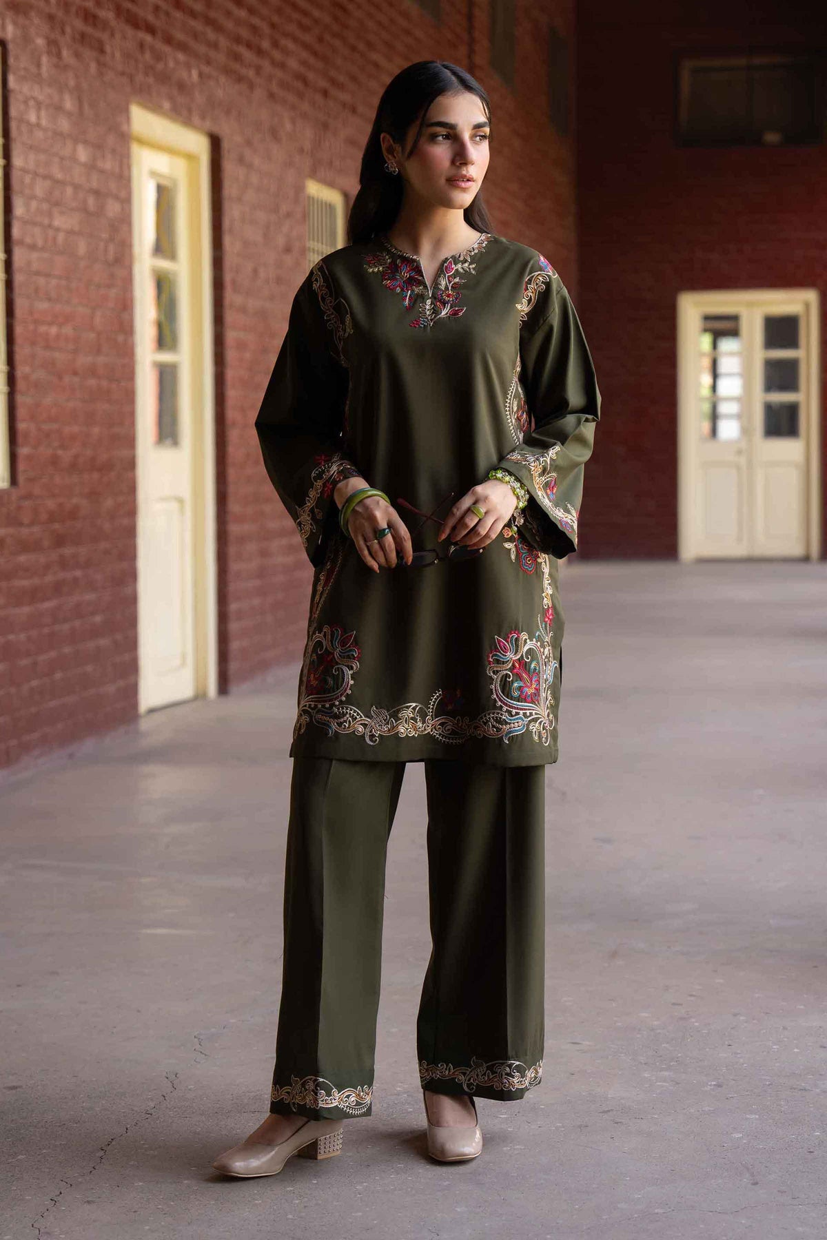2 Piece - Embroidered Suit - ST2STE-PRET26WV1-13 for Women - Pret Collection | Nishat | Shop Online