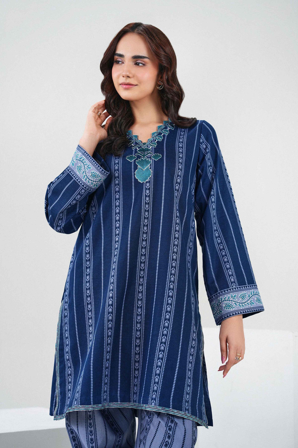 2 Piece - Printed Embroidered Suit - ST2STE-PRET26WV1-3 for Women - Pret Collection | Nishat | Shop Online