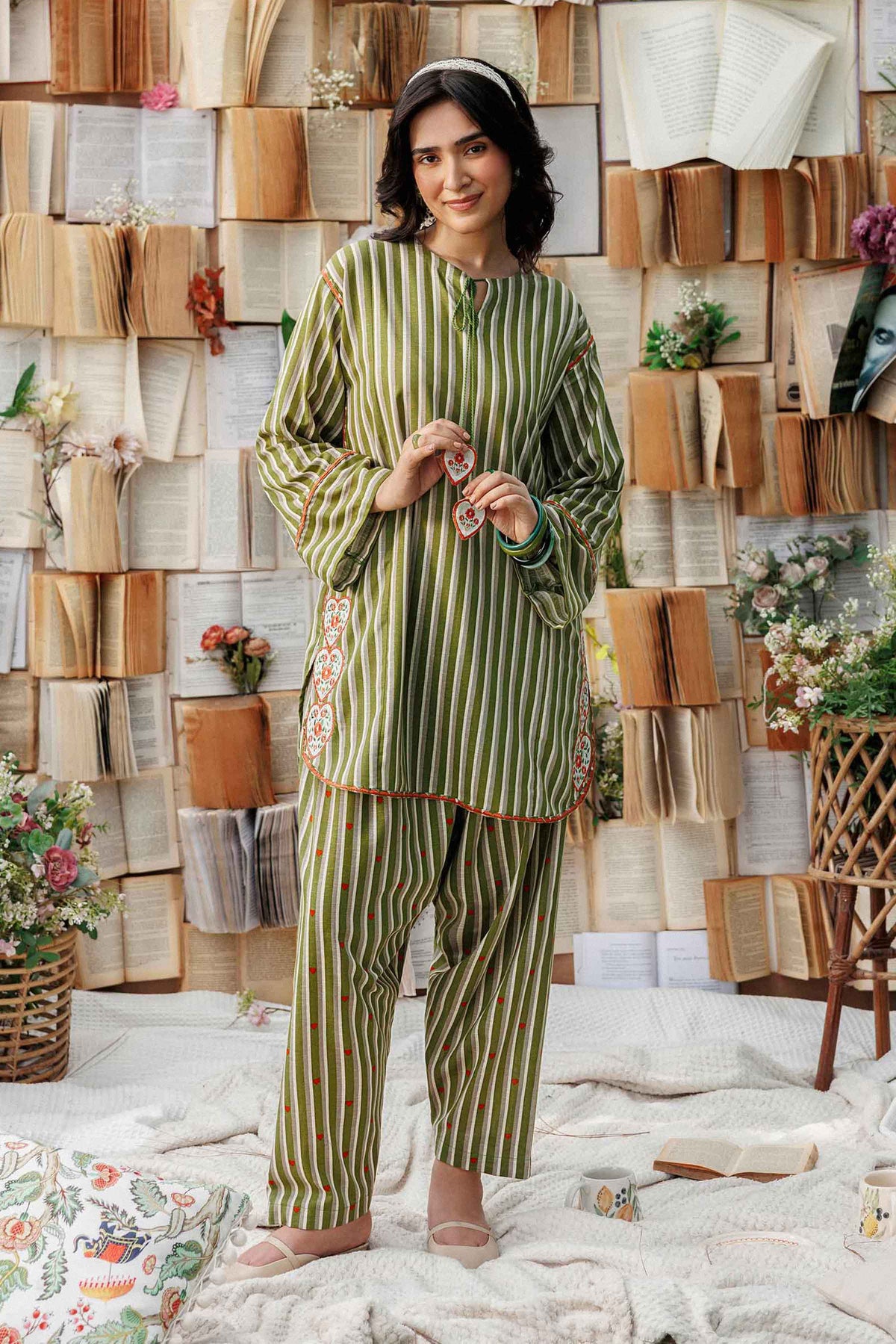 2 Piece - Printed Embroidered Suit - ST2STE-PRET26WV1-4 for Women - Pret Collection | Nishat | Shop Online