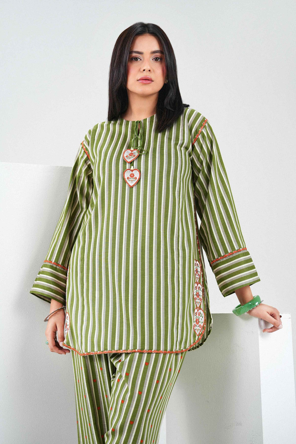 2 Piece - Printed Embroidered Suit - ST2STE-PRET26WV1-4 for Women - Pret Collection | Nishat | Shop Online