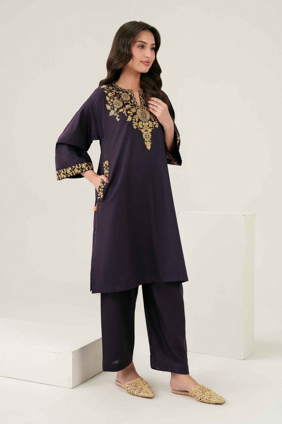 2 Piece - Embroidered Suit - ST2STE-PRET26WV2-18 for Women - Pret Collection | Nishat | Shop Online