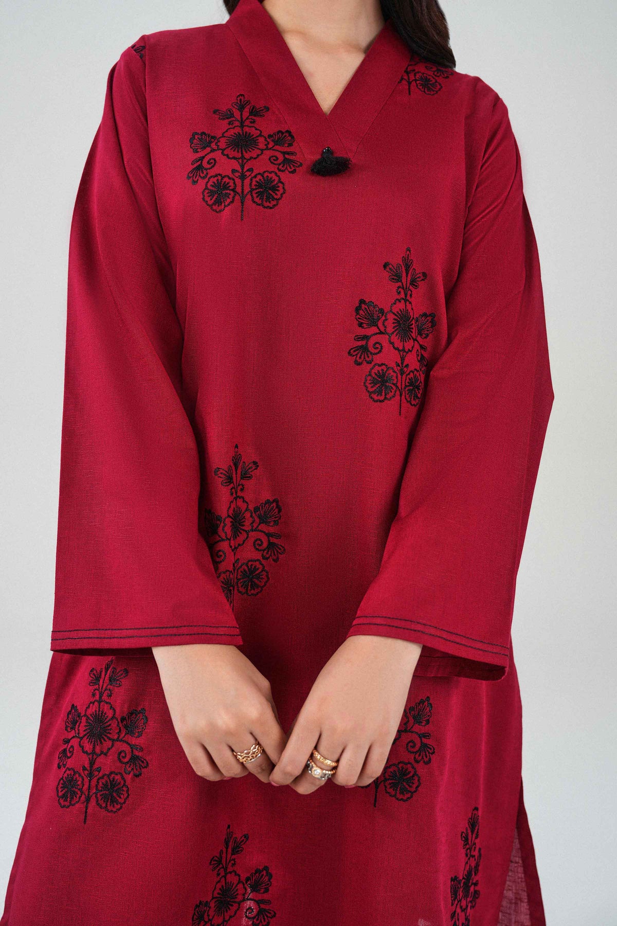 2 Piece - Embroidered Suit - ST2STE-PRET26WV2-20