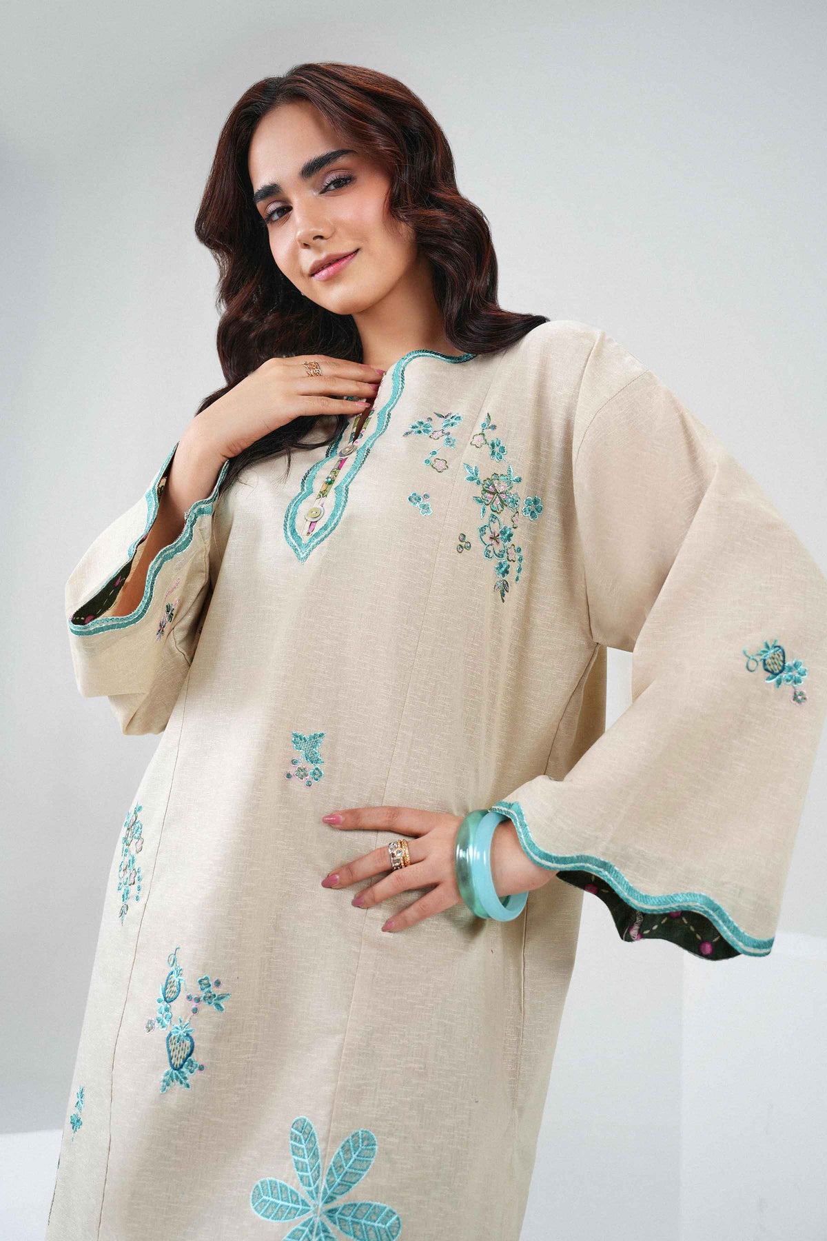 2 Piece - Printed Embroidered Suit - ST2STE-PRET26WV2-23 for Women - Pret Collection | Nishat | Shop Online