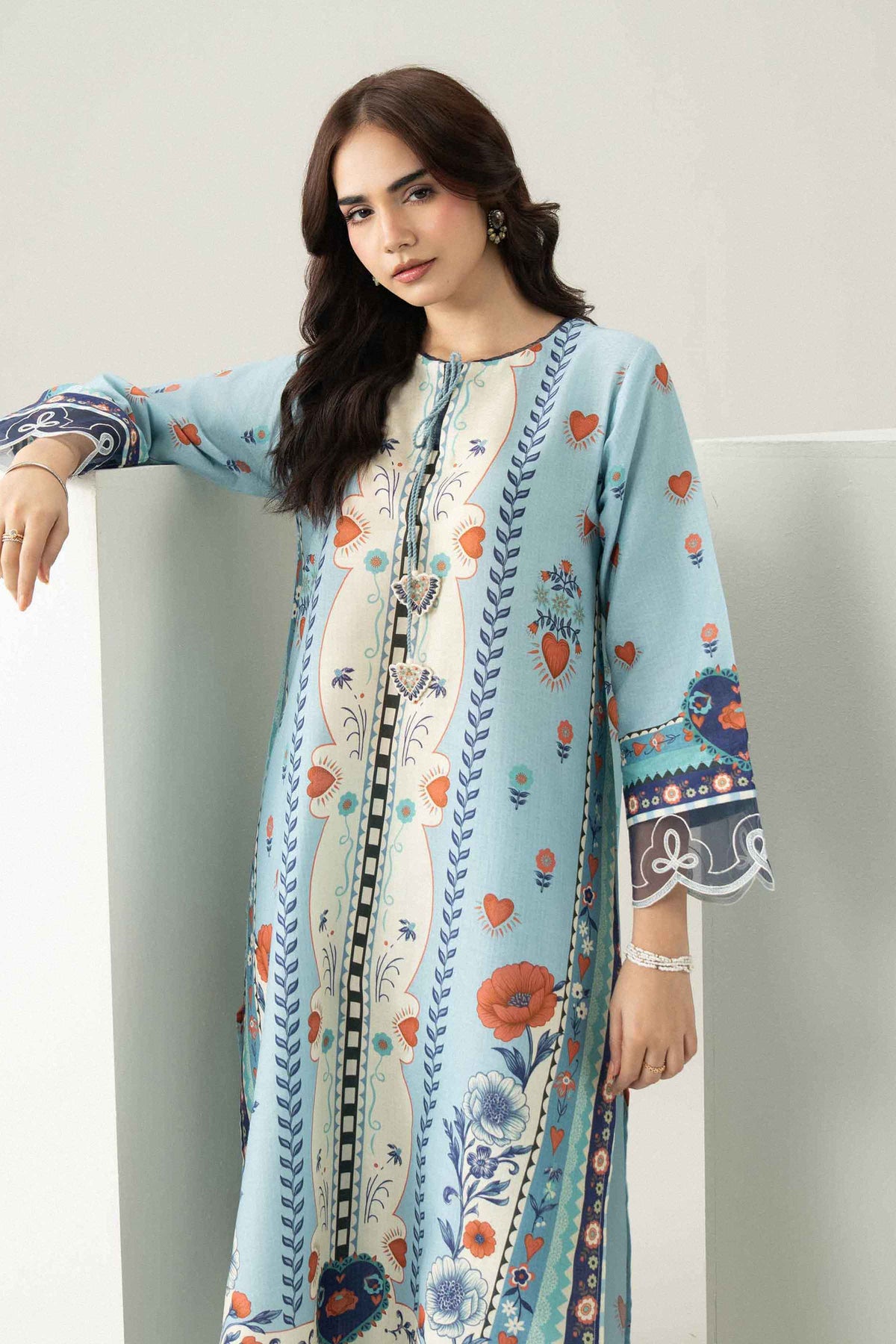 2 Piece - Printed Embroidered Suit - ST2STE-PRET26WV2-26 for Women - Pret Collection | Nishat | Shop Online