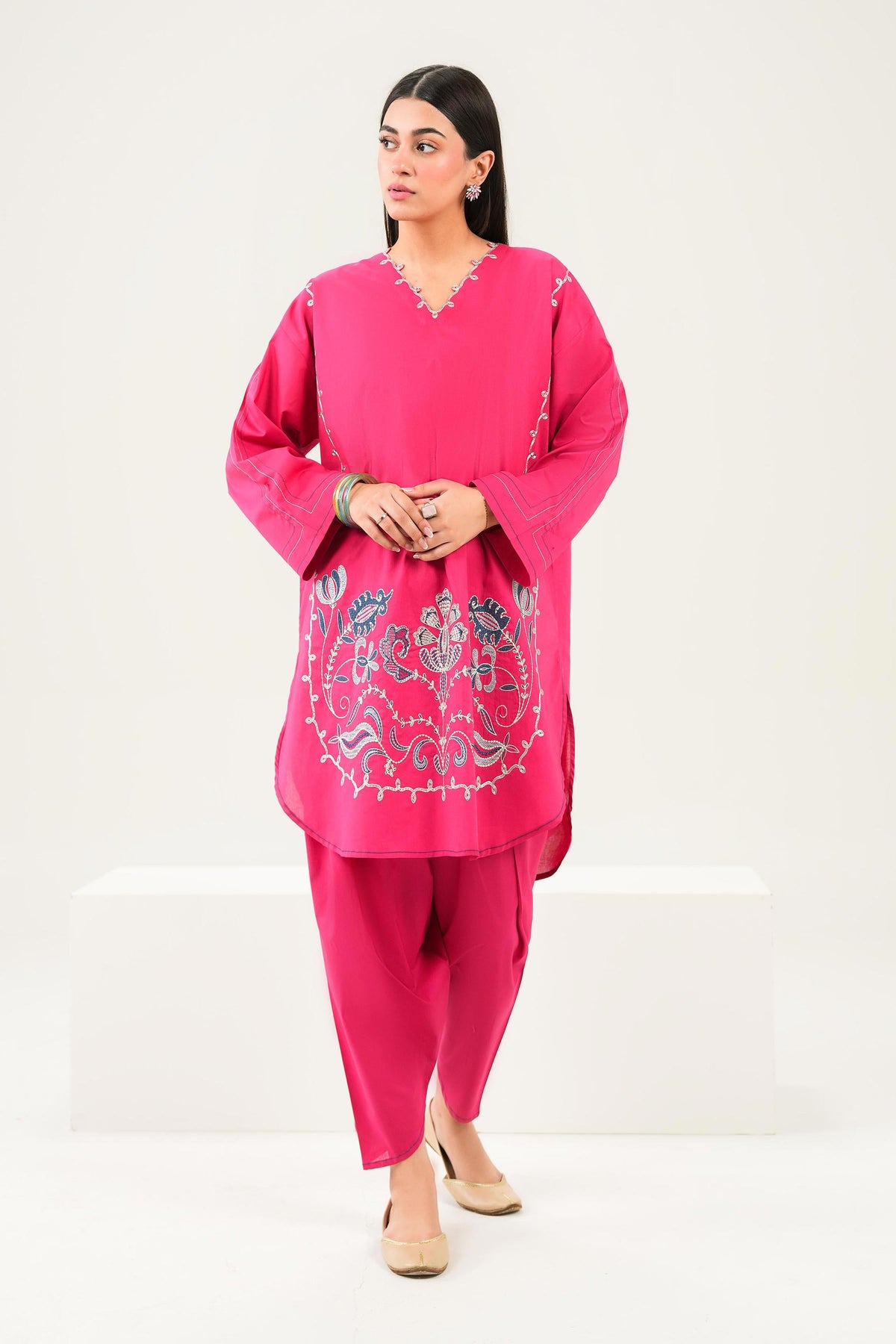 2 Piece - Embroidered Suit - ST2STE-PRET26WV2-04