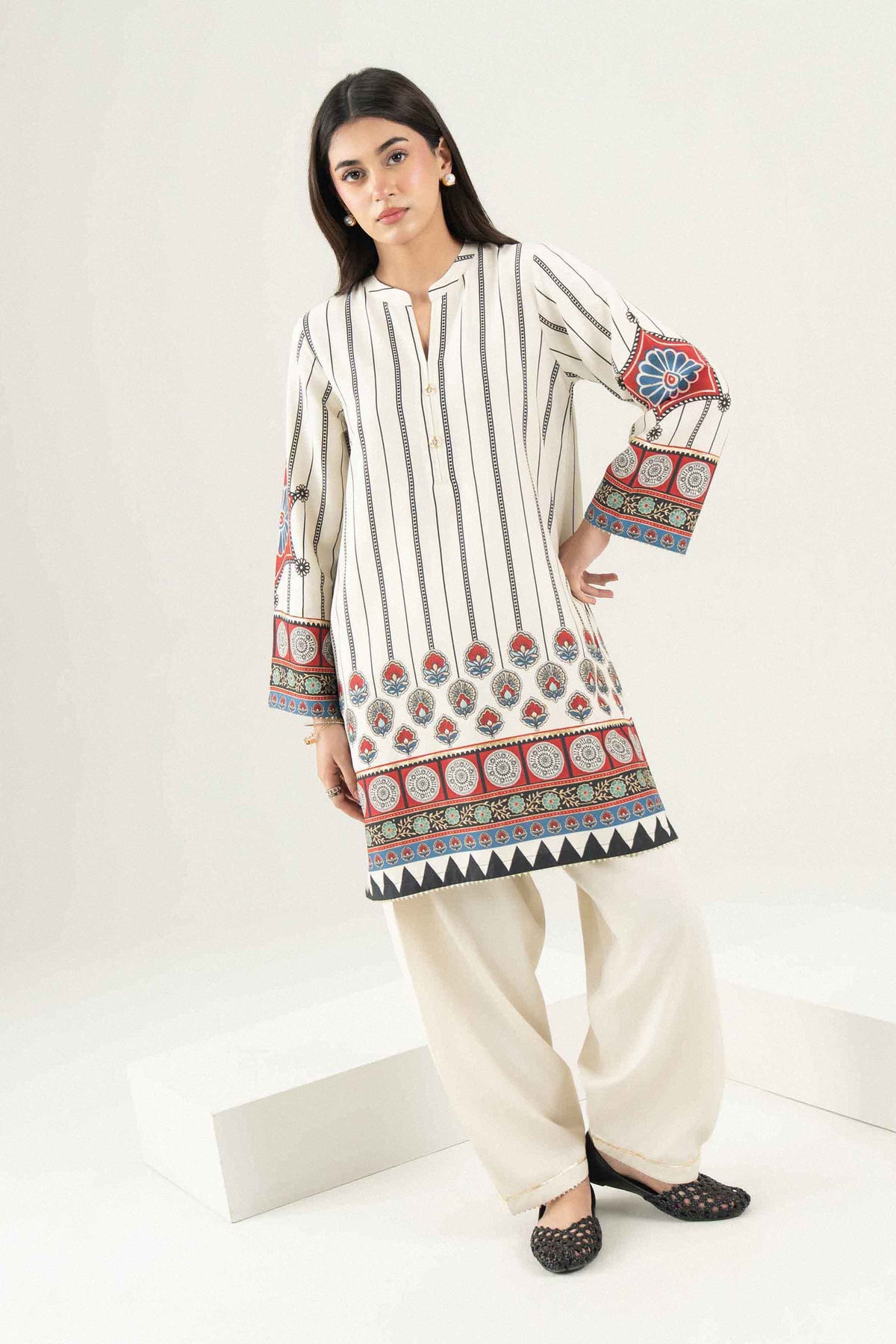 2 PIECE - PRINTED SUIT - ST2STE-PRET26WV2-65 for Women - Pret Collection | Nishat | Shop Online