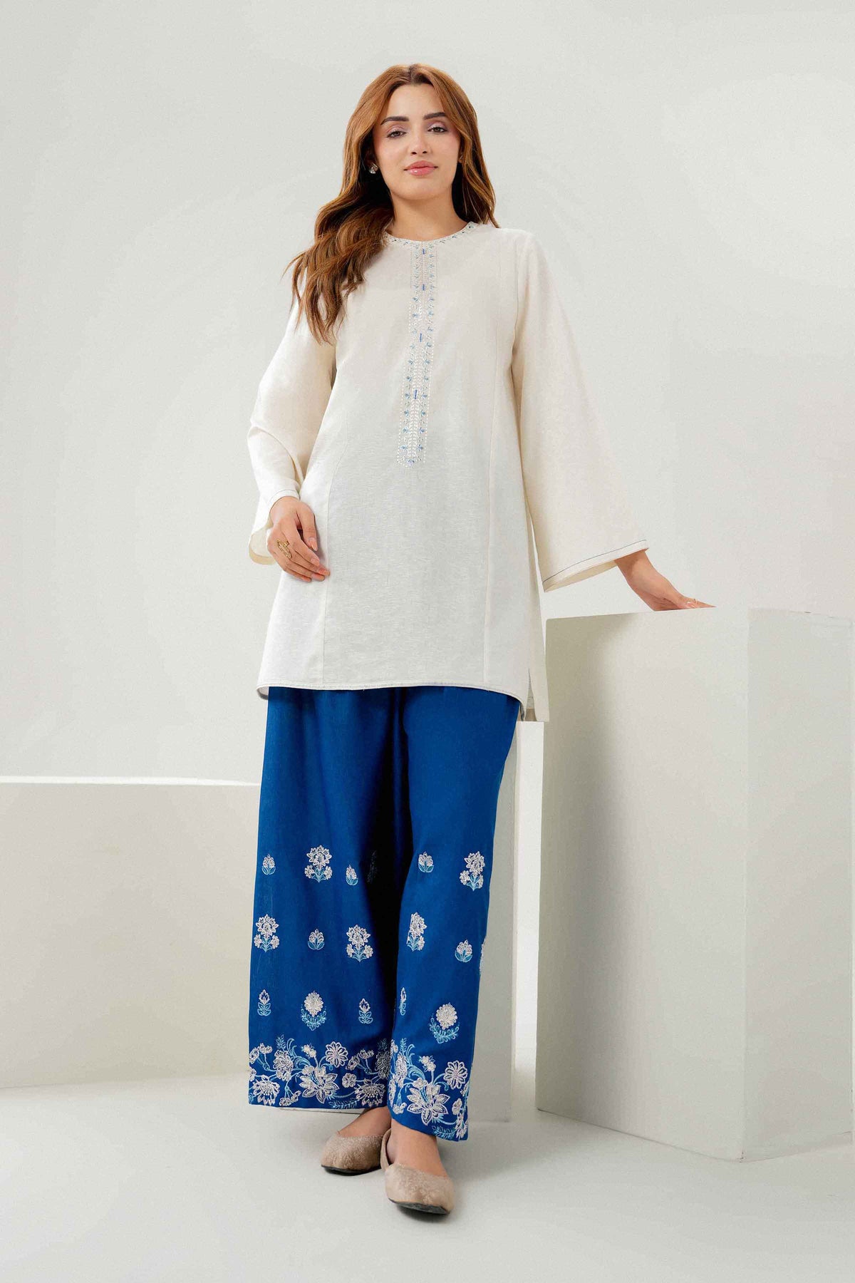 2 PIECE - EMBROIDERED SUIT - ST2STE-PRET26WV3-1 for Women - Pret Collection | Nishat | Shop Online