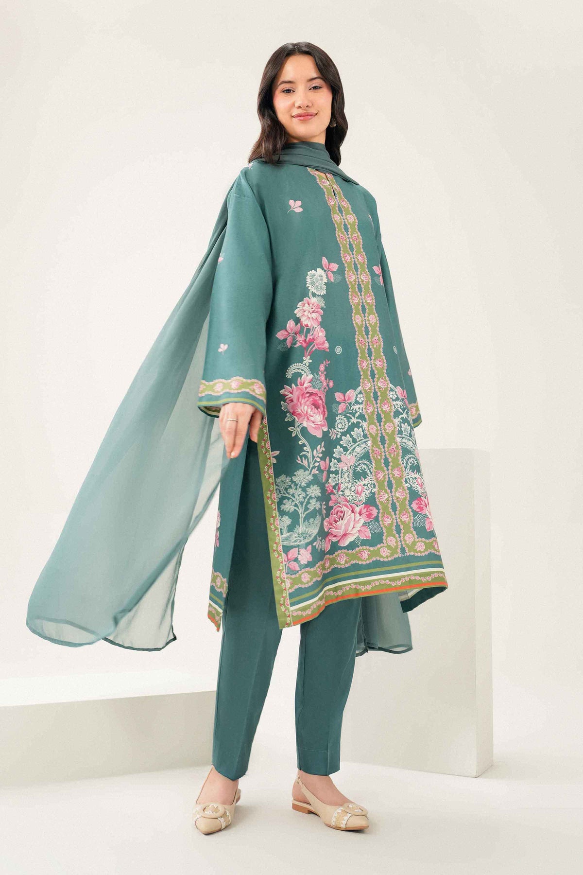 3 Piece - Printed Suit - ST3P-PRET26WV1-4