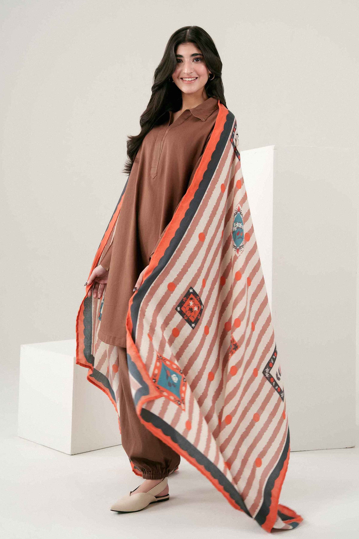 3 PIECE - PRINTED SUIT - ST3P-PRET26WV2-1 for Women - Pret Collection | Nishat | Shop Online