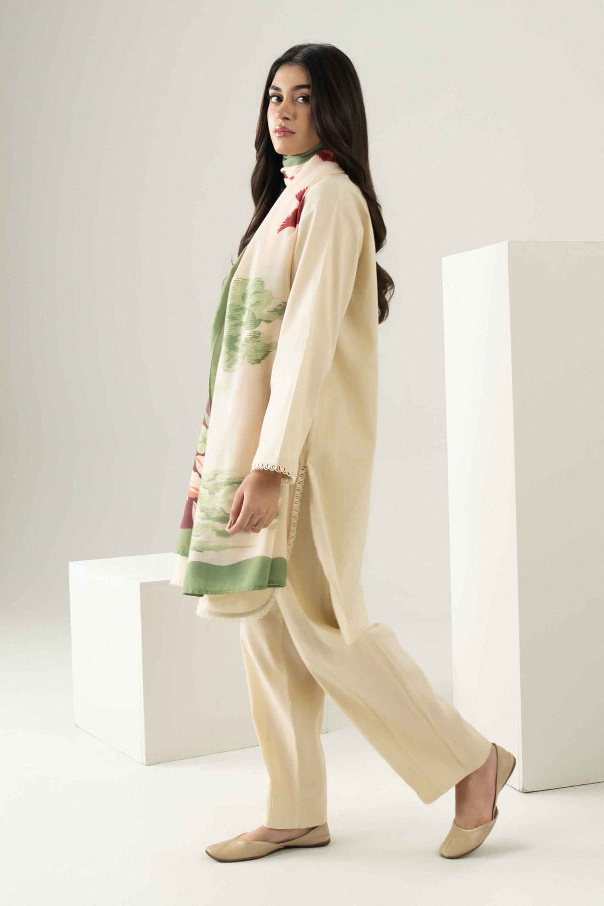 3 Piece - Printed Suit - ST3P-PRET26WV2-3 for Women - Pret Collection | Nishat | Shop Online