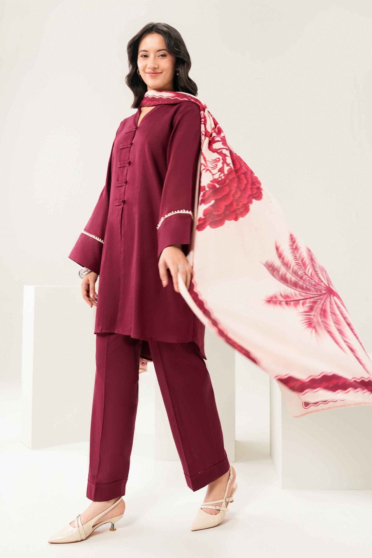 3 Piece - Printed Suit - ST3P-PRET26WV2-5