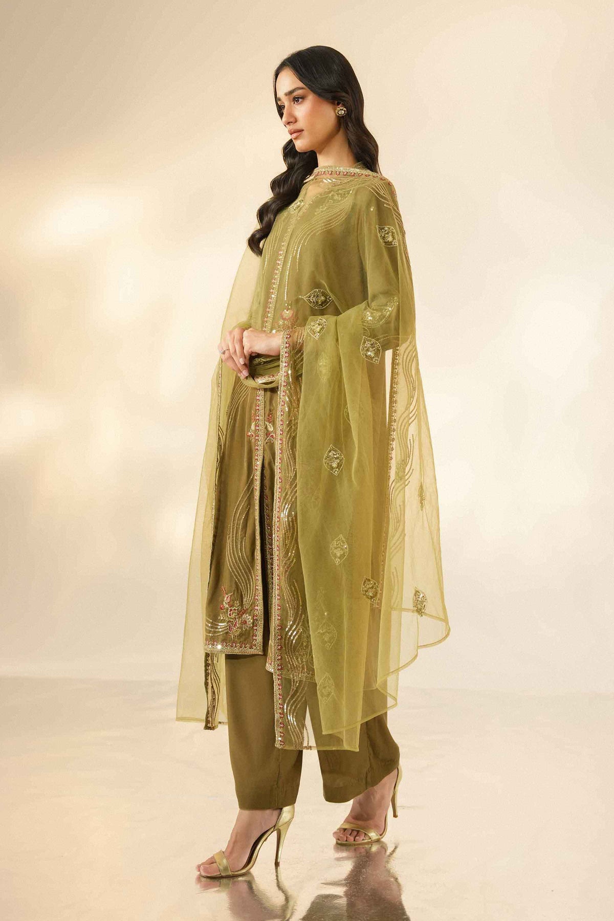 3 Piece - Embroidered Suit - ST3PE-LUXE26WV1-56 for Women - Pret Collection | Nishat | Shop Online