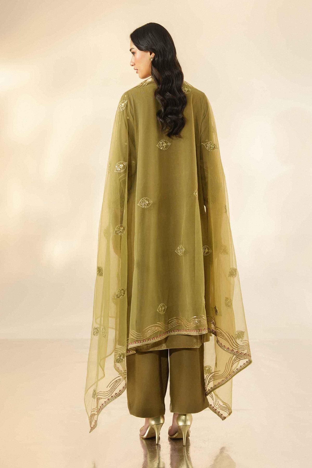 3 Piece - Embroidered Suit - ST3PE-LUXE26WV1-56 for Women - Pret Collection | Nishat | Shop Online
