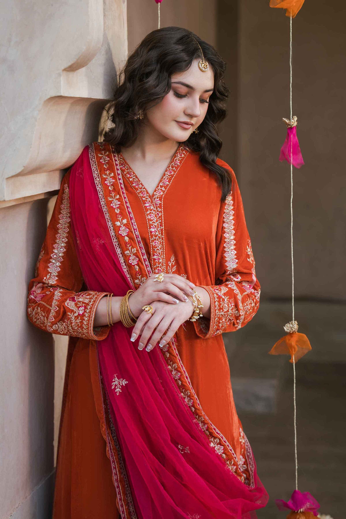 3 Piece - Embroidered Suit - ST3PE-LUXE26WV1-9