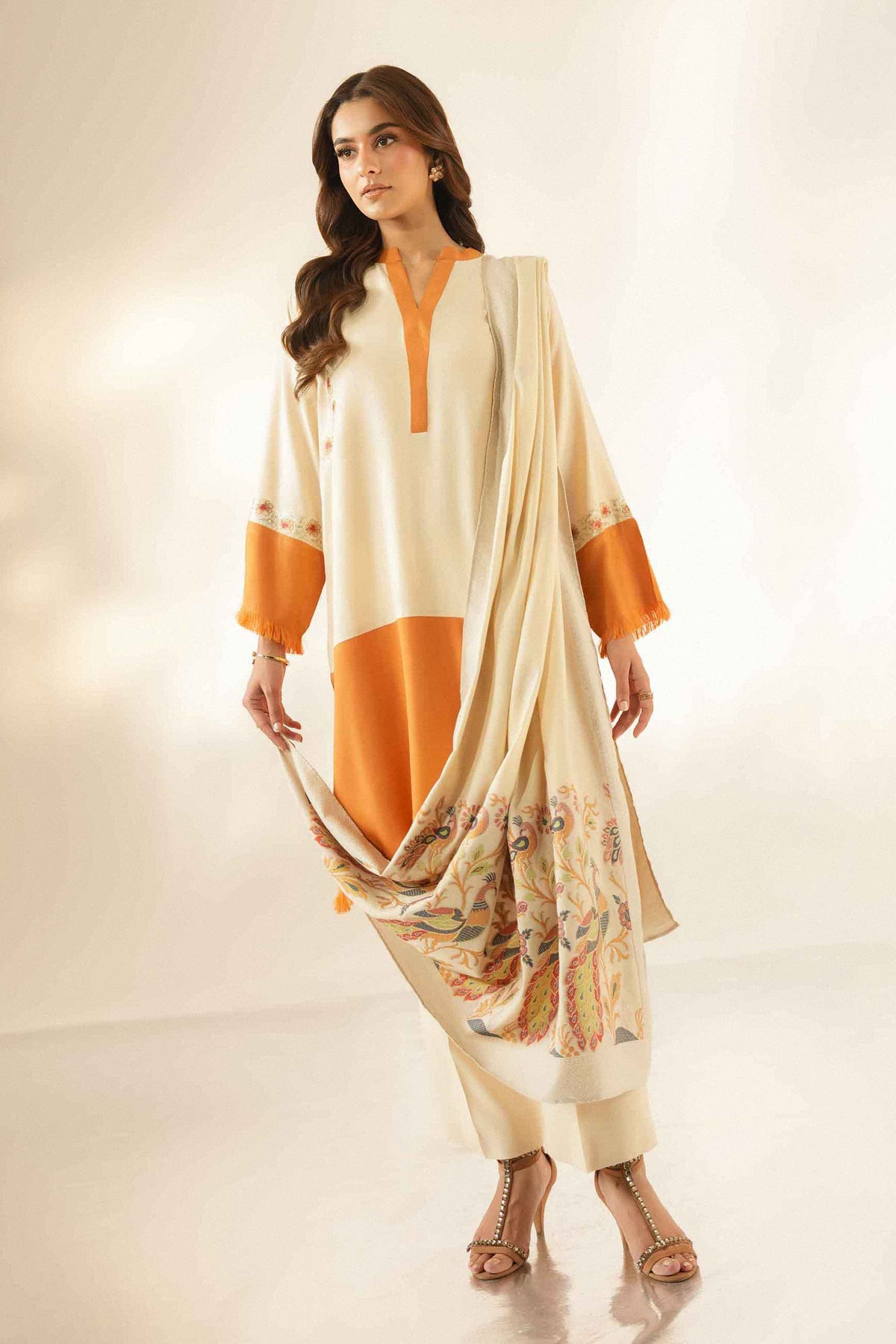 3 Piece - Embroidered Suit - ST3PE-LUXE26WV3-49