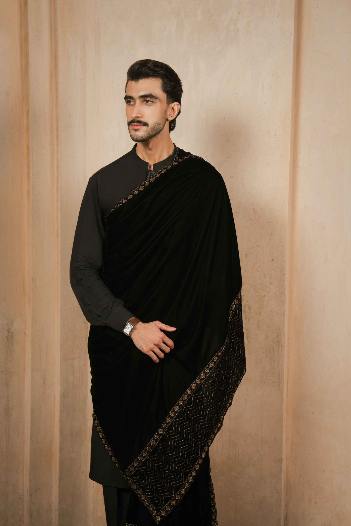 Embroidered Shawl - ST3PE-NAQ26WV1-10 A for Women - Pret Collection | Nishat | Shop Online