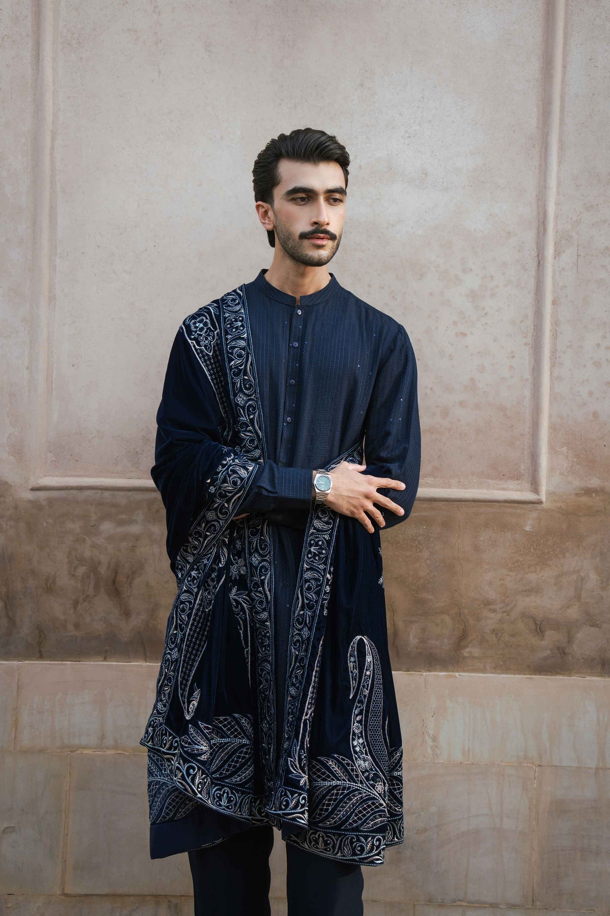 Embroidered Shawl - ST3PE-NAQ26WV1-9 A for Women - Pret Collection | Nishat | Shop Online