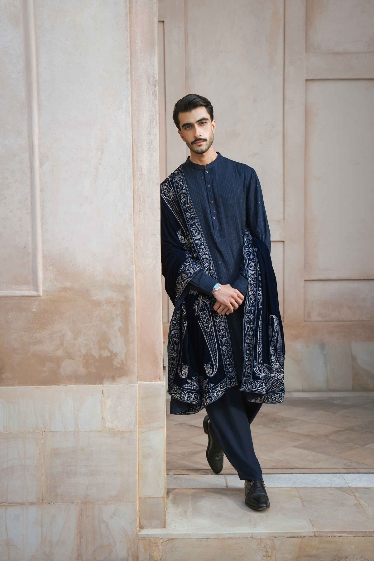 Embroidered Shawl - ST3PE-NAQ26WV1-9 A for Women - Pret Collection | Nishat | Shop Online