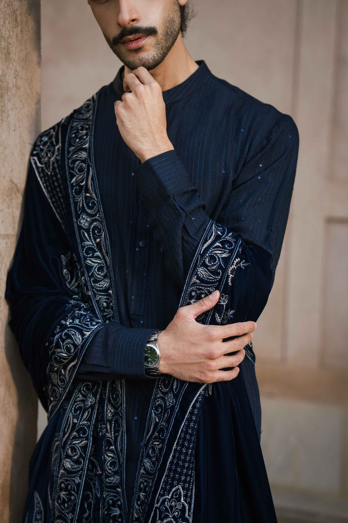 Embroidered Shawl - ST3PE-NAQ26WV1-9 A for Women - Pret Collection | Nishat | Shop Online