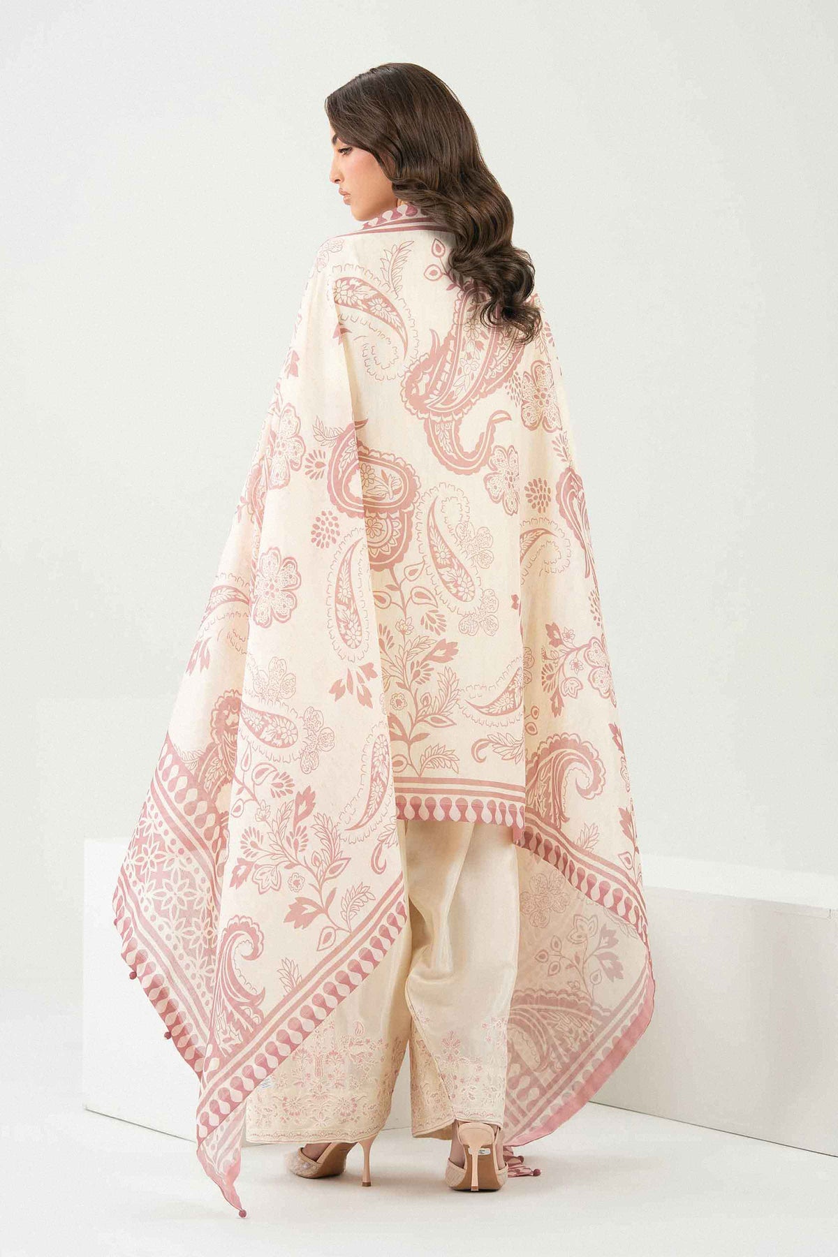 3 PIECE - PRINTED EMBROIDERED SUIT - ST3PE-PRET26WV1-14 for Women - Pret Collection | Nishat | Shop Online