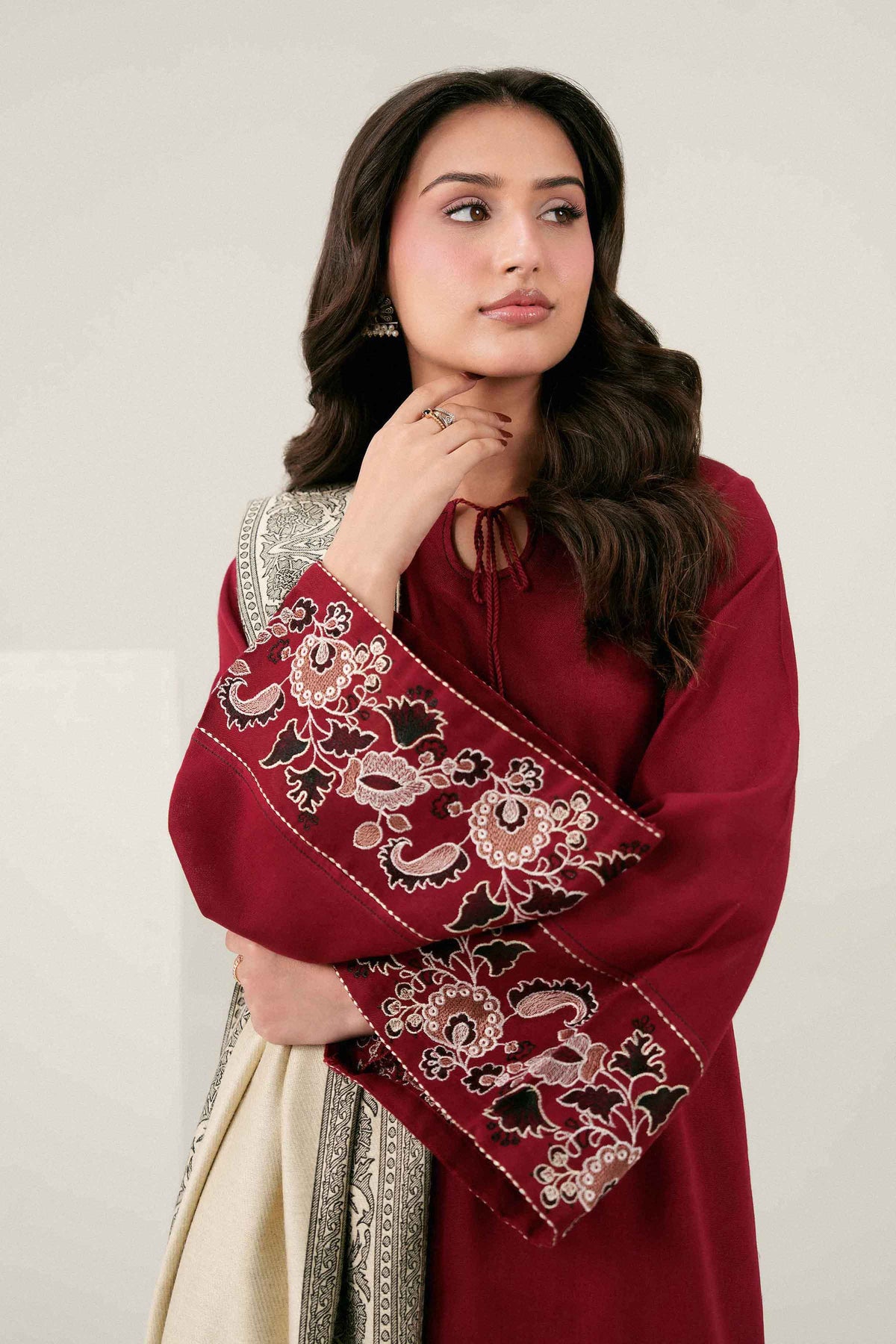 3 PIECE - EMBROIDERED SUIT - ST3PE-PRET26WV2-12 for Women - Pret Collection | Nishat | Shop Online