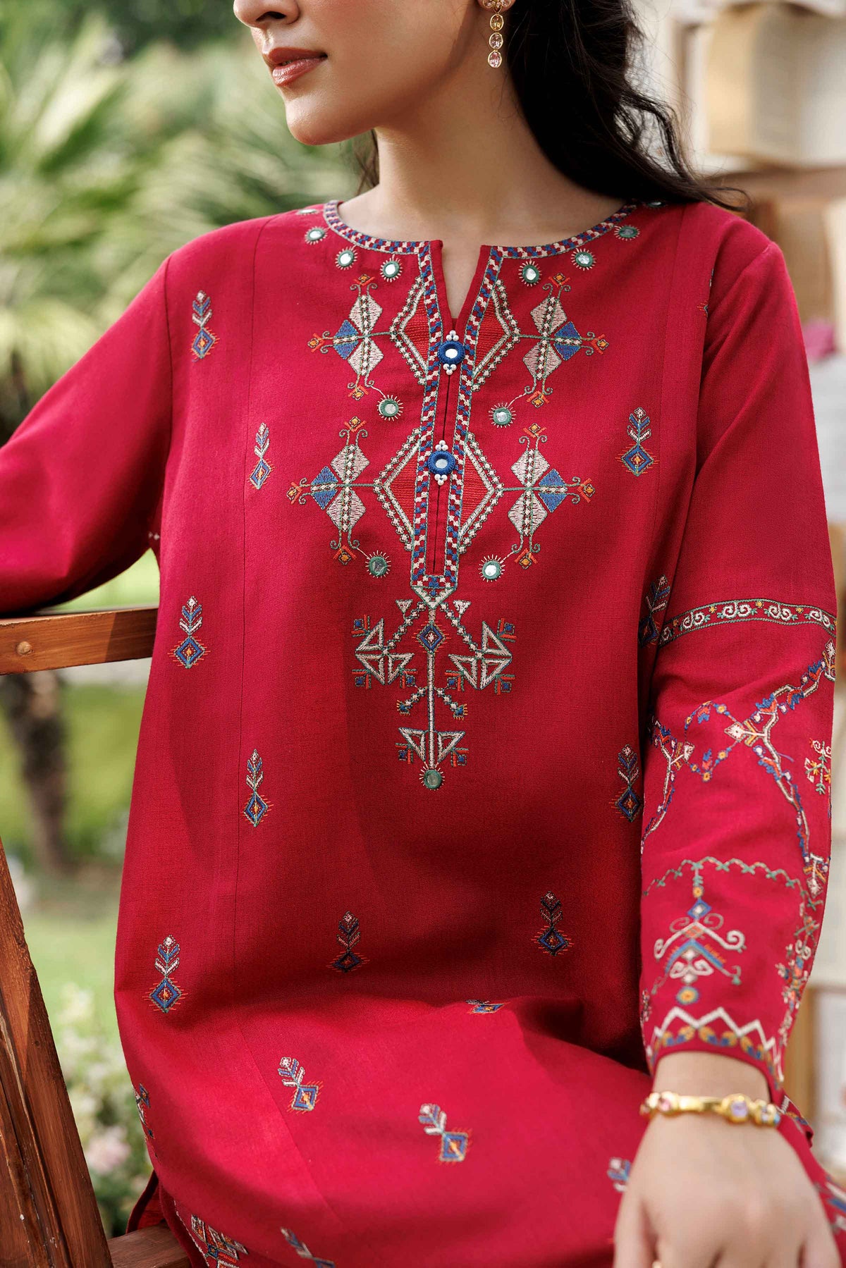 3 Piece - Embroidered Suit - ST3PE-PRET26WV2-30 for Women - Pret Collection | Nishat | Shop Online