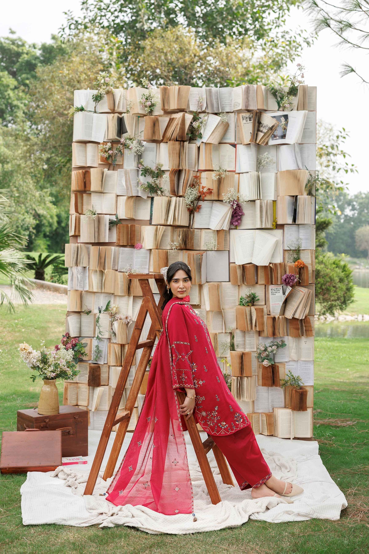 3 Piece - Embroidered Suit - ST3PE-PRET26WV2-30 for Women - Pret Collection | Nishat | Shop Online