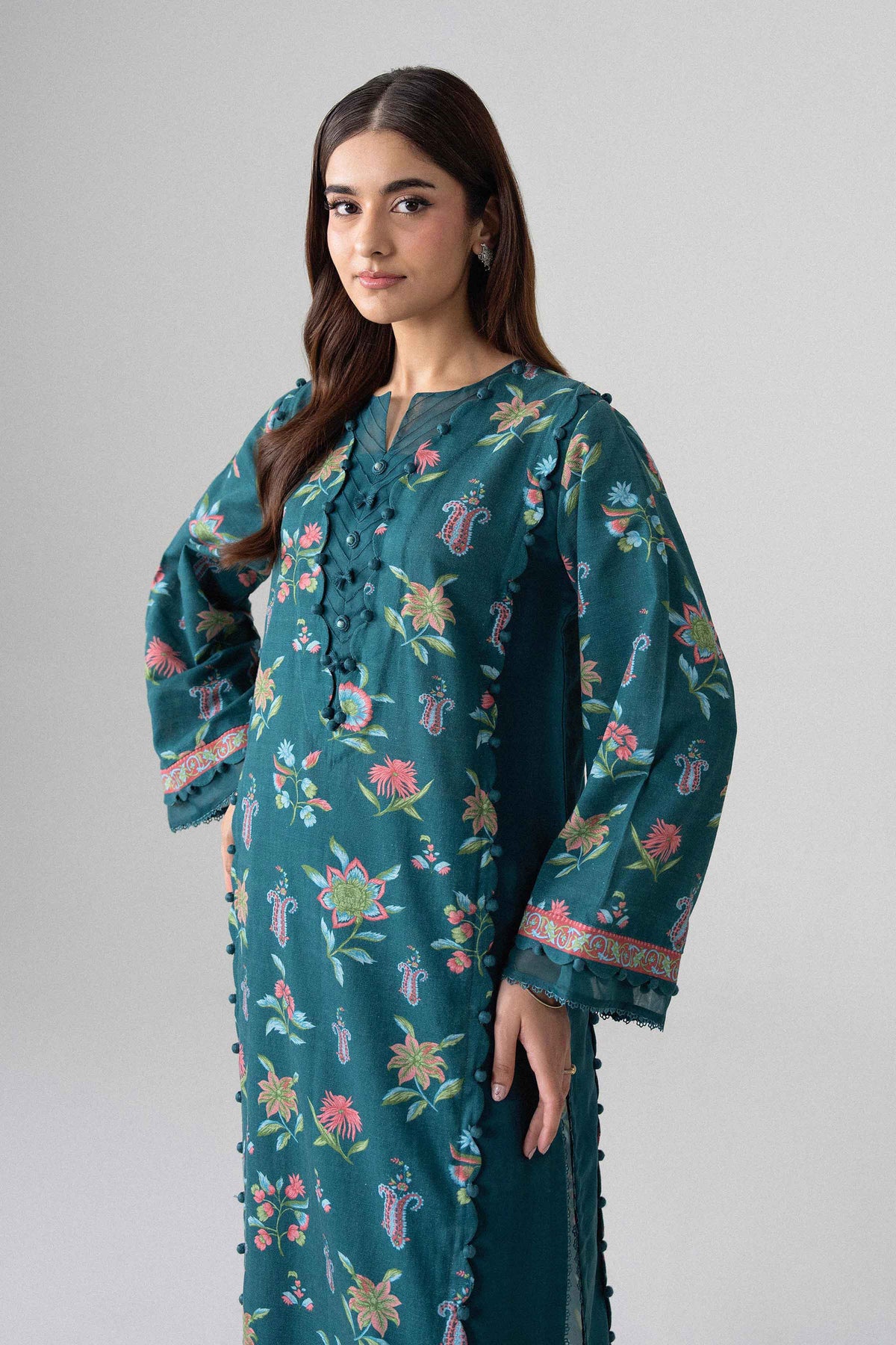 2 Piece - Printed Suit - U2ST-NISHA26WV1-20 for Women - Unstitched Collection | Nishat | Shop Online