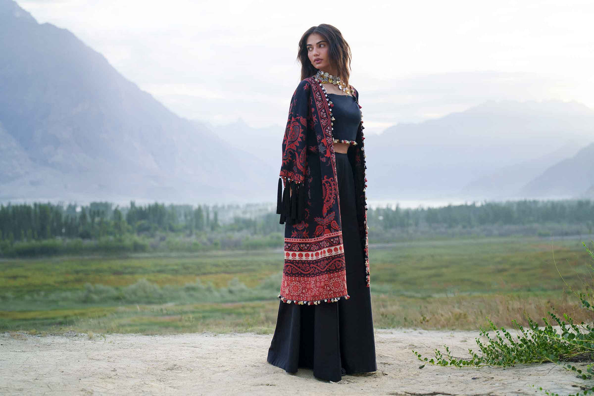 2 Piece - Digital Printed Suit - U2ST-NISHA26WV1-41