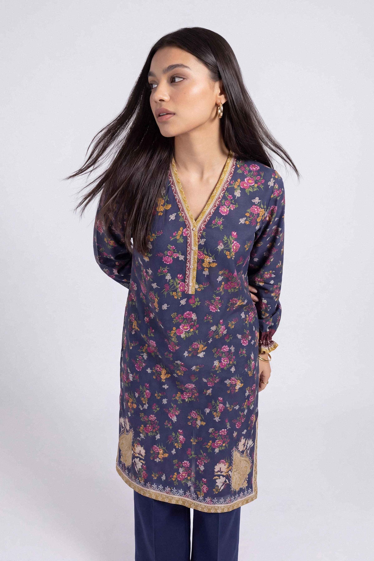 2 Piece - Digital Printed Suit - U2ST-NISHA26WV1-44