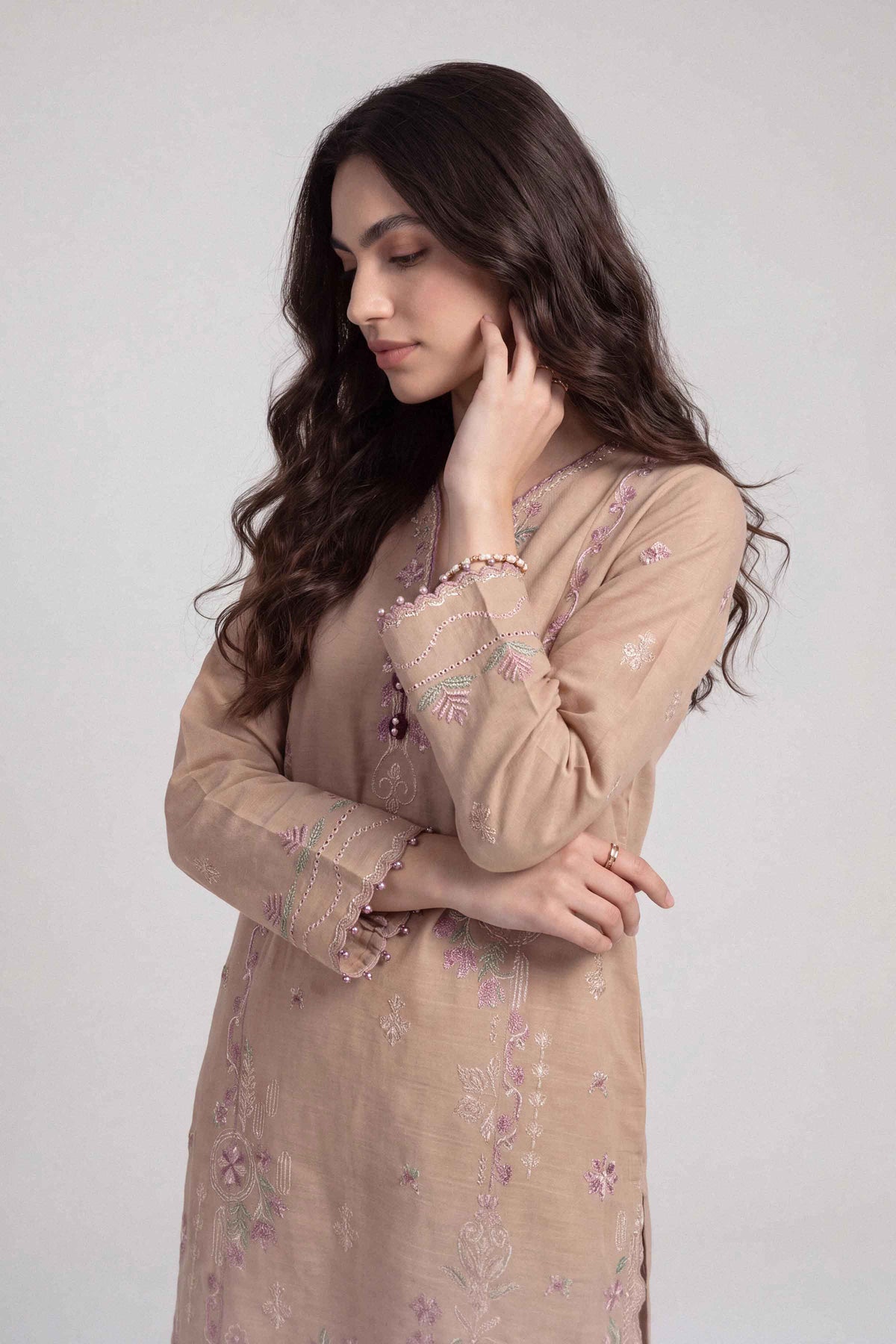 2 Piece - Embroidered Suit - U2STE-NISHA26WV1-78