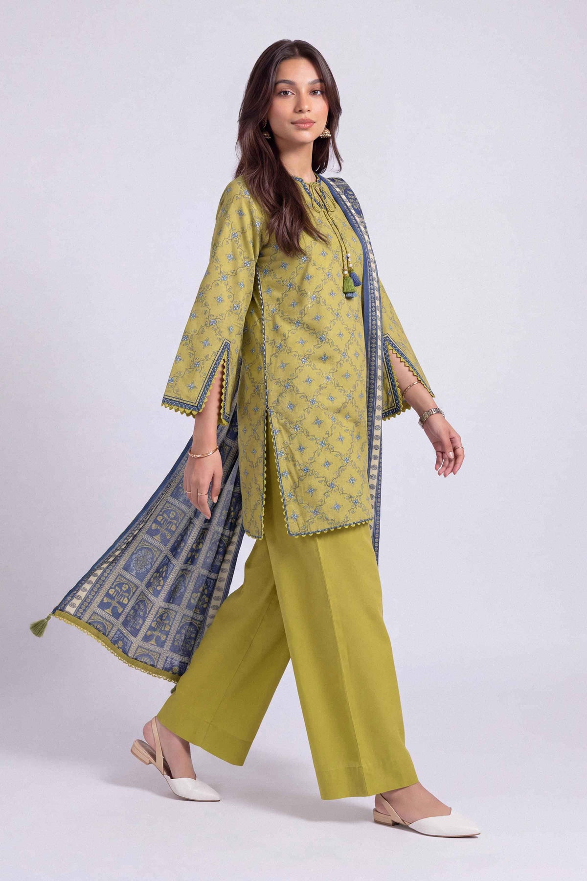 3 Piece - Printed Suit - U3P-NISHA26WV1-72